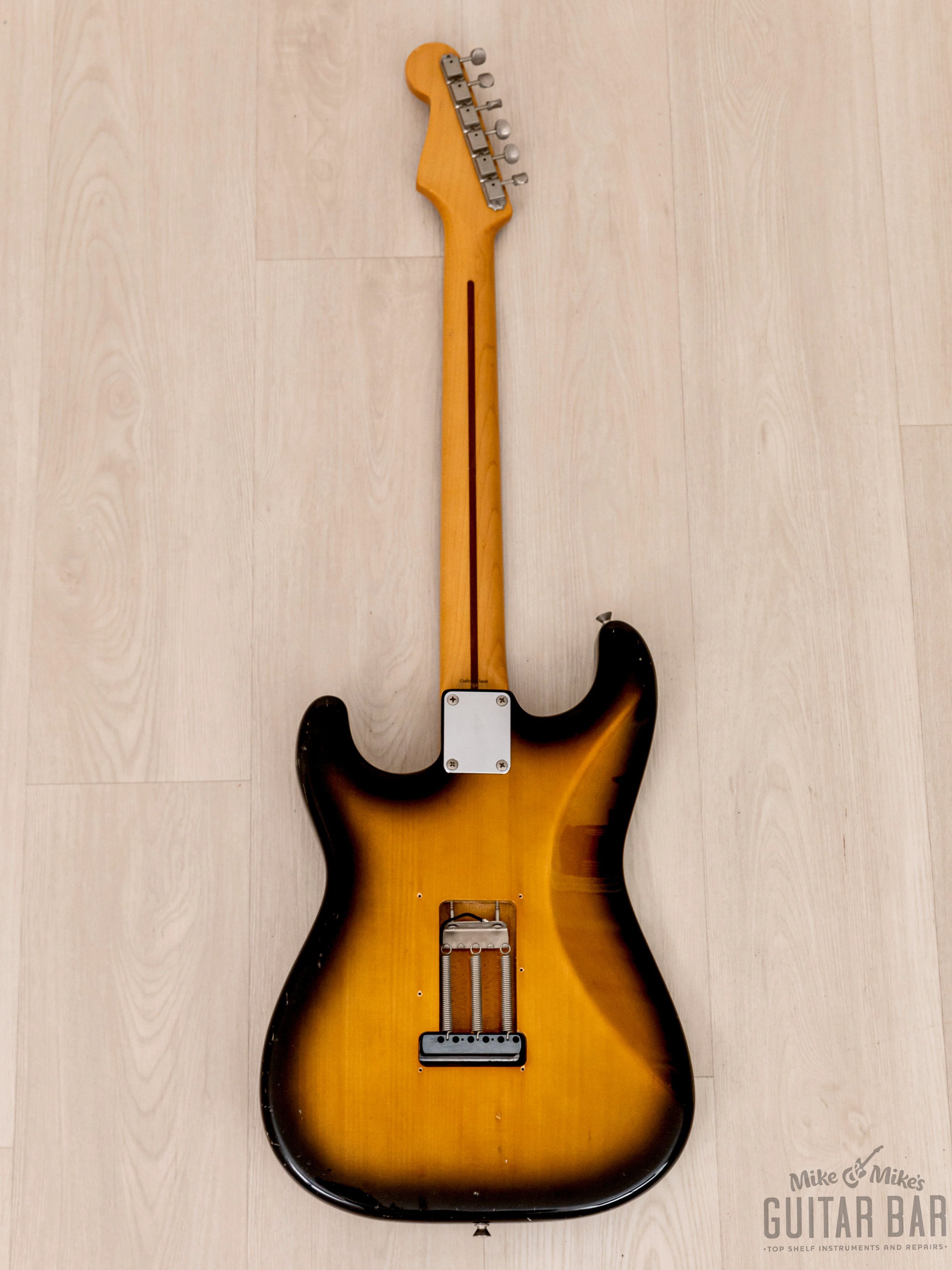 2002 Fender Stratocaster '57 Vintage Reissue ST57-58US Sunburst w/ USA Pickups, Japan CIJ