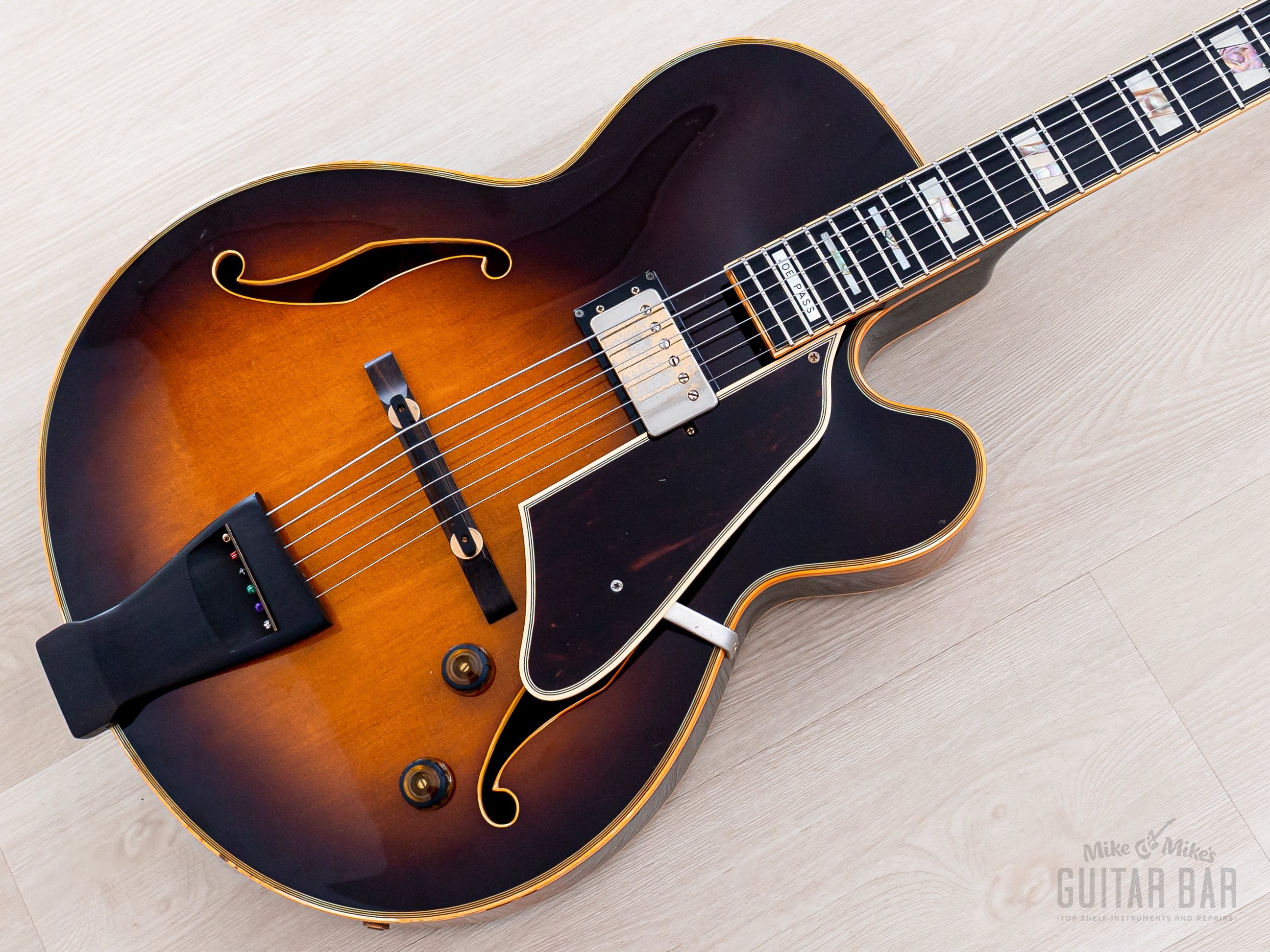 ギター Ibanez / JP20 Joe Pass Model 1983 Ibanez JP20 Joe Pass Signature Archtop Electric Guitar Sunburst w