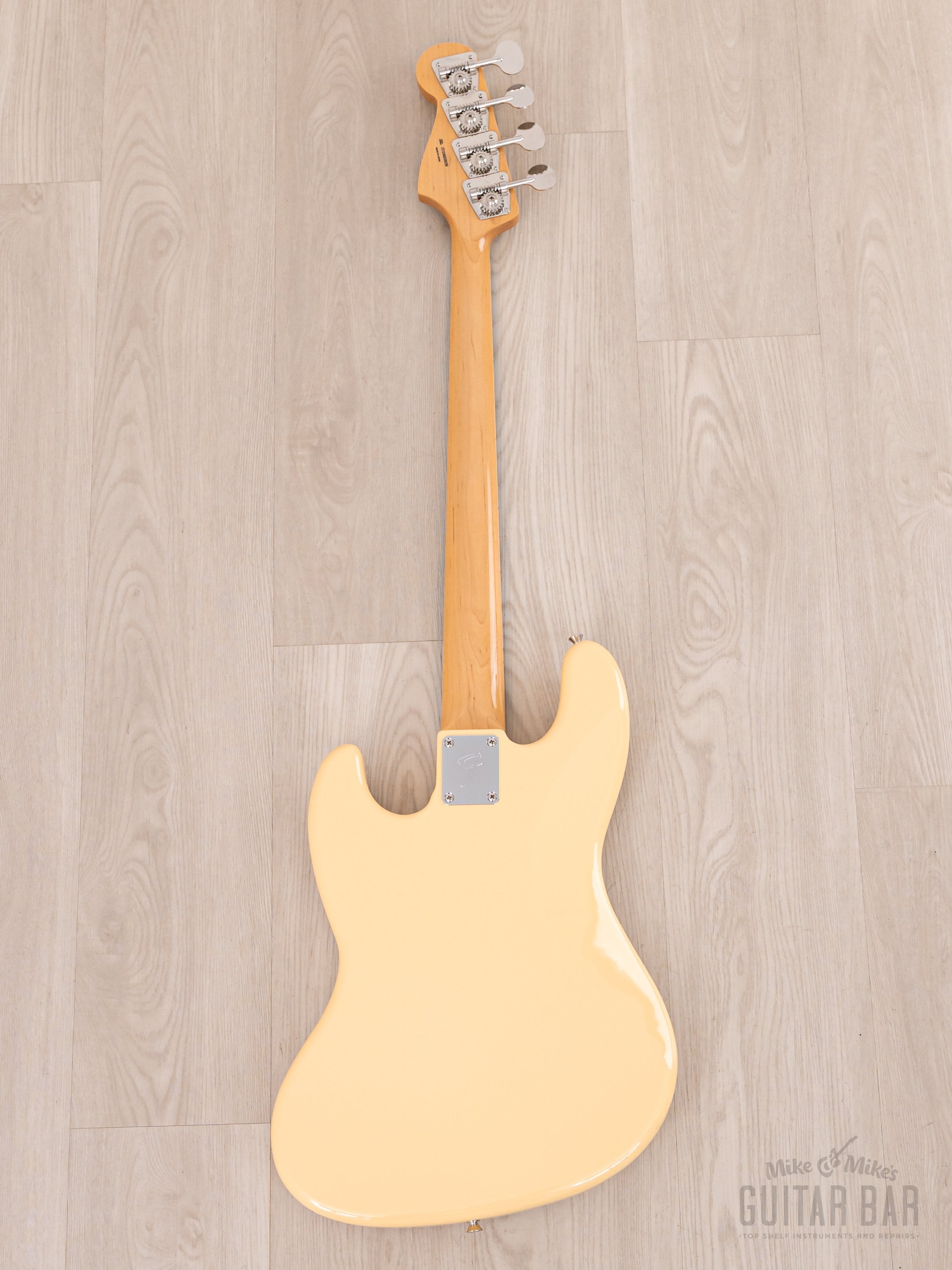 2024 Fender Traditional II Late 60s Jazz Bass FSR Vintage White w/ Blocks & Binding, Japan MIJ