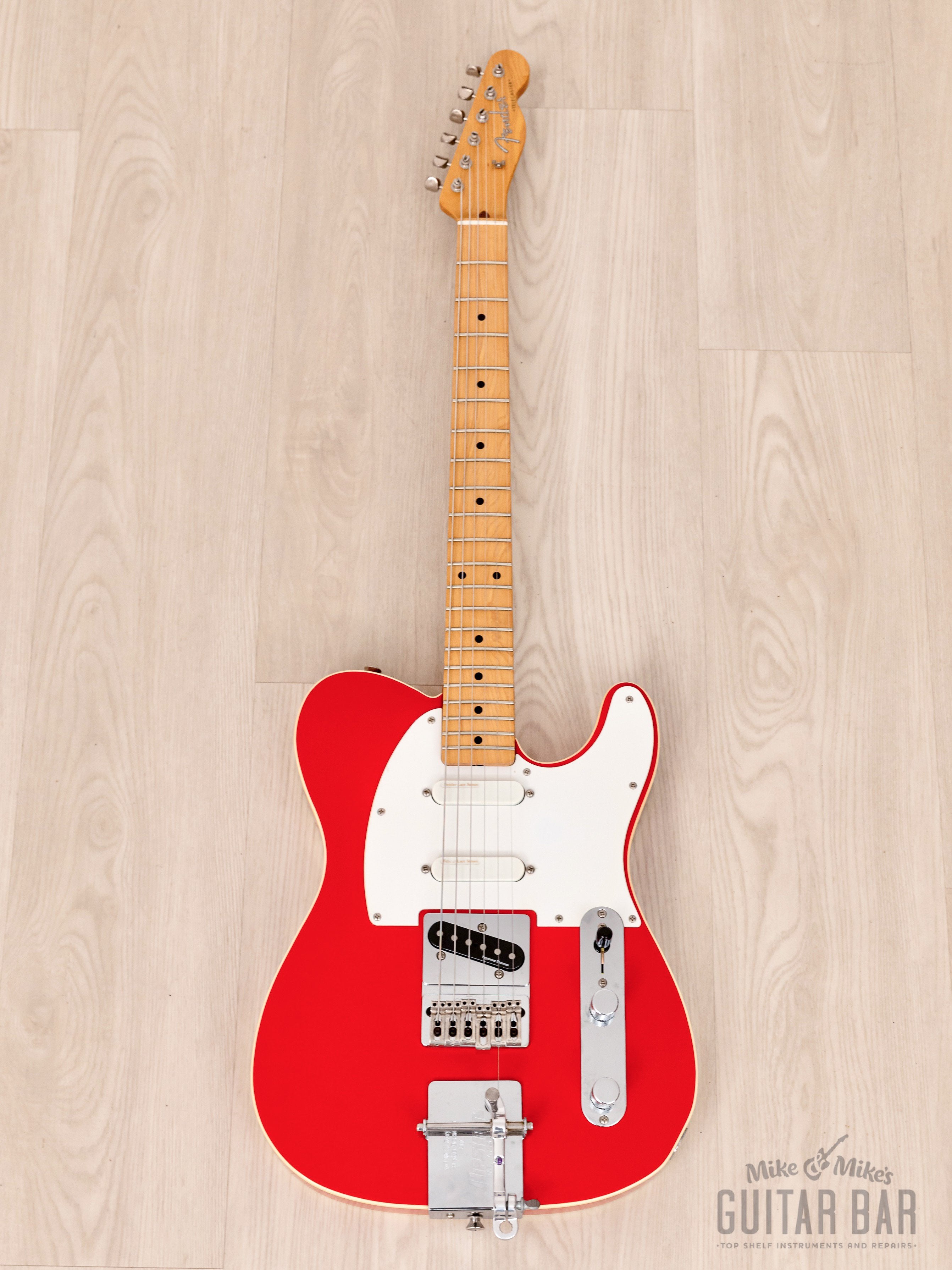 2000 Fender '62 Telecaster Custom Nashville Dr. K TL62B-125DK Fiesta Red w/ B-Bender, Hangtags, Japan CIJ