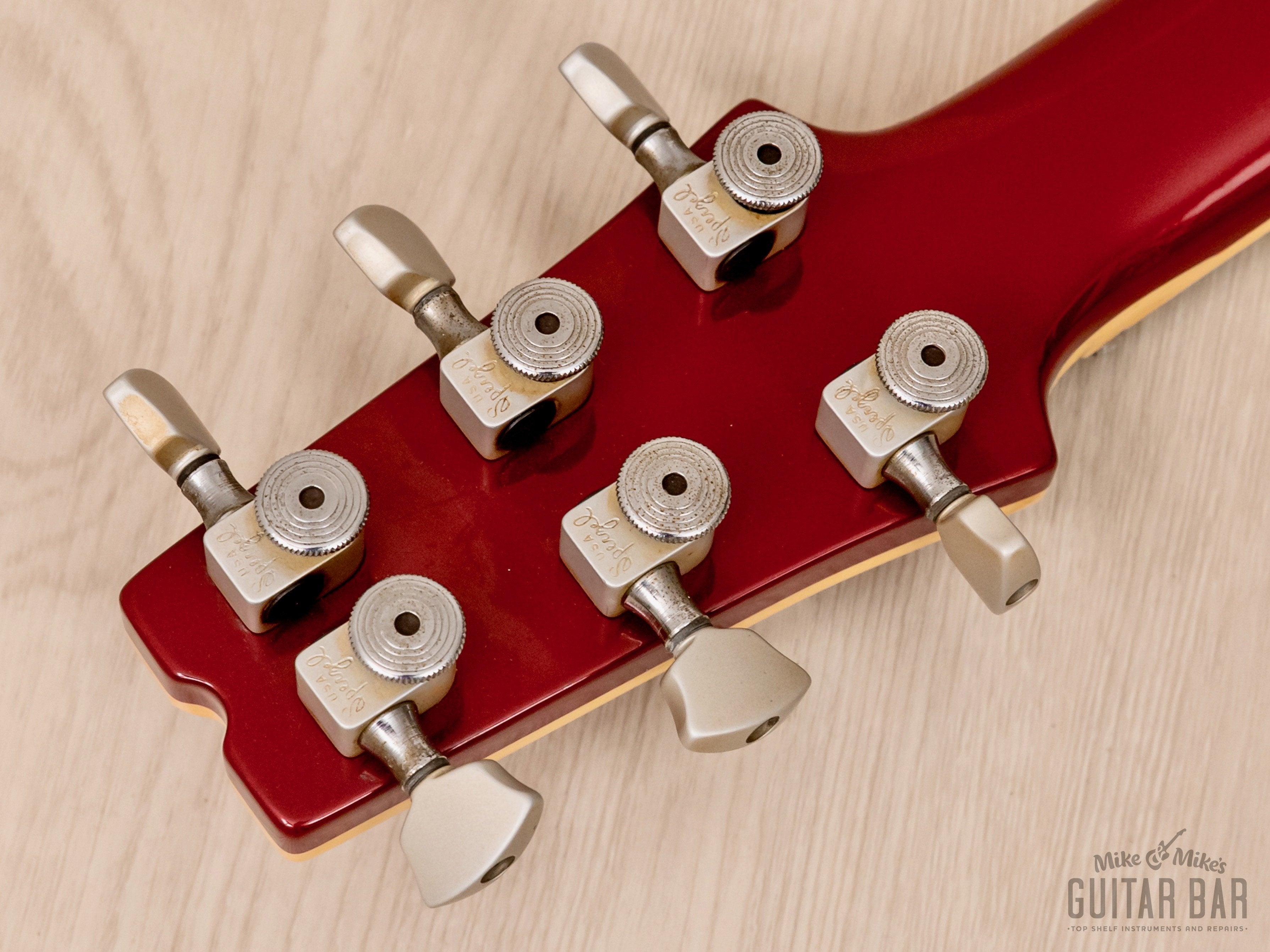 GMP Roxie Duo Jet-Style Guitar Red Metalflake w/ TV Jones MagnaTron Pickups, Case
