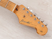 2018 Danocaster S-style '56 Sunburst Relic, headstock front