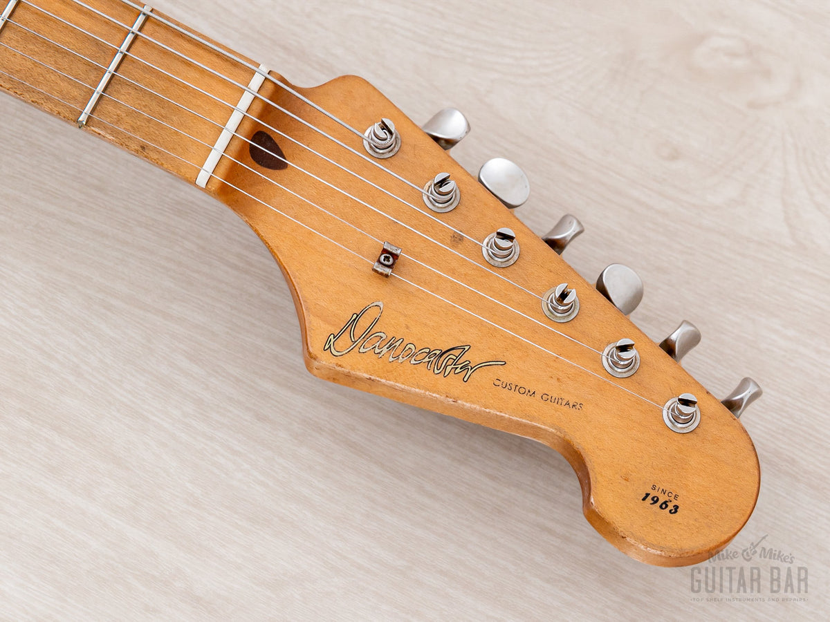 2018 Danocaster S-style '56 Sunburst Relic, headstock front