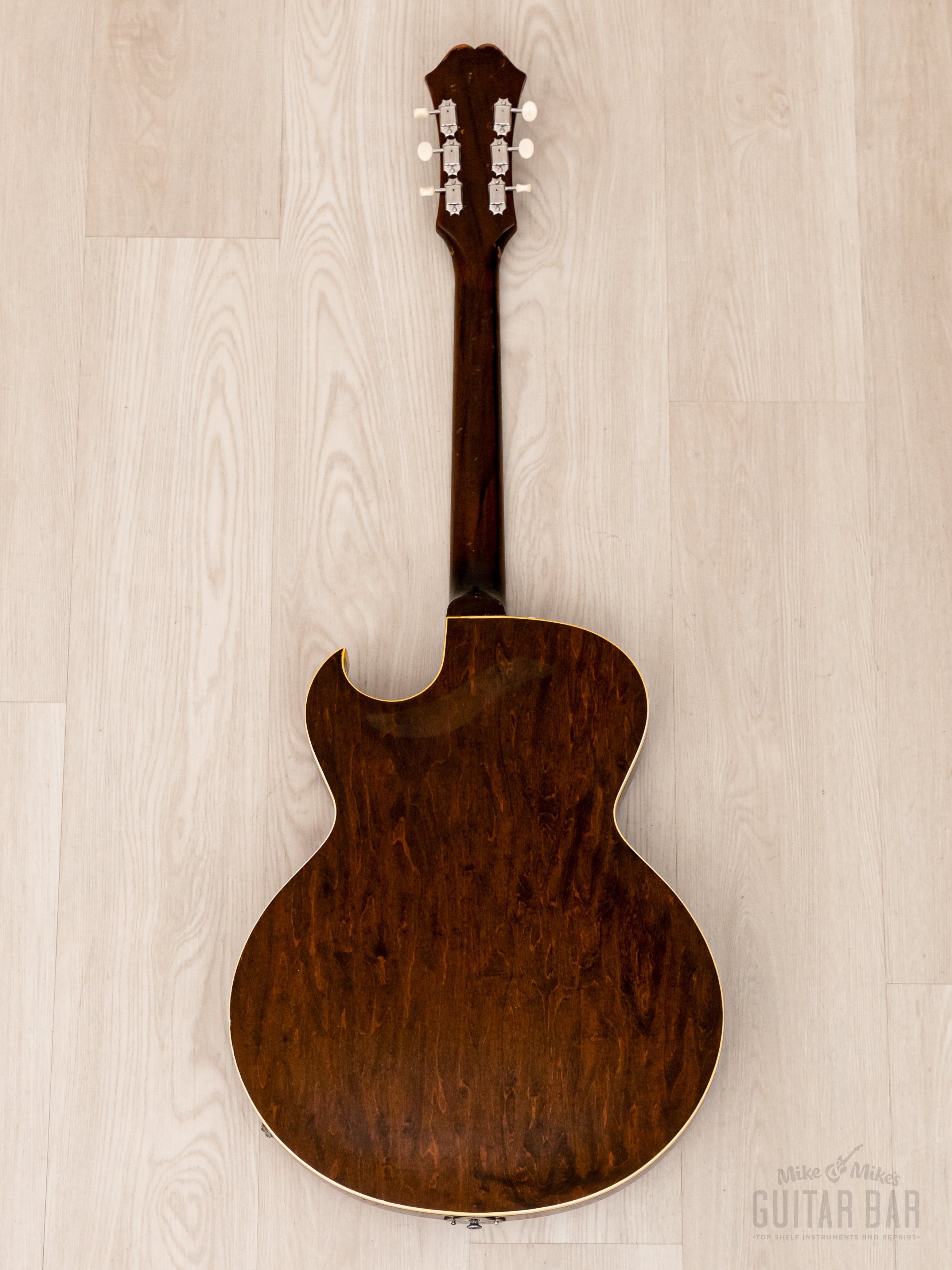 1964 Epiphone Sorrento E452T Vintage Hollowbody Guitar Sunburst w/ PAF Mini Hum & T Top, Case
