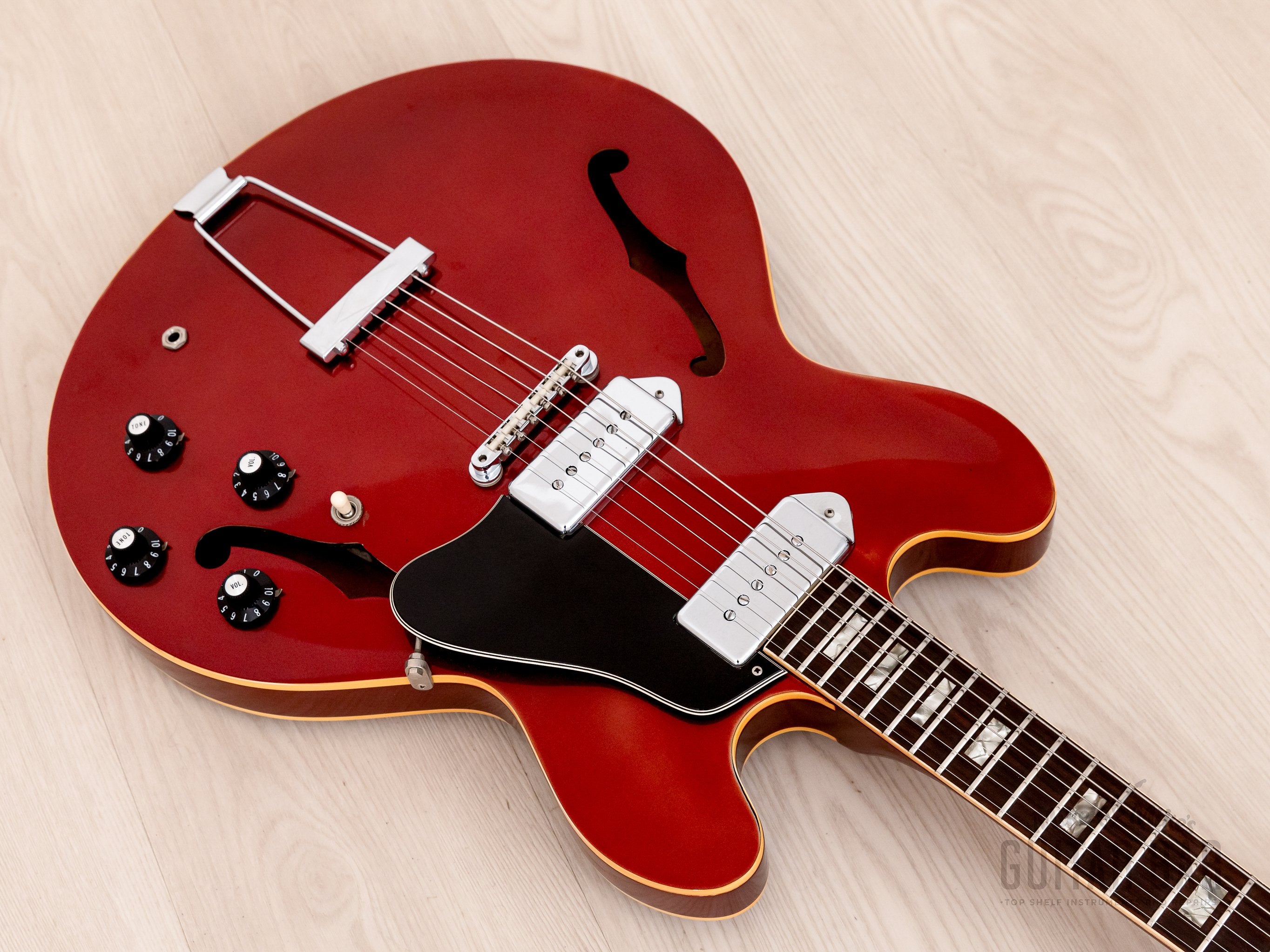 1968 Gibson ES-330 TDC Vintage Hollowbody Sparkling Burgundy 