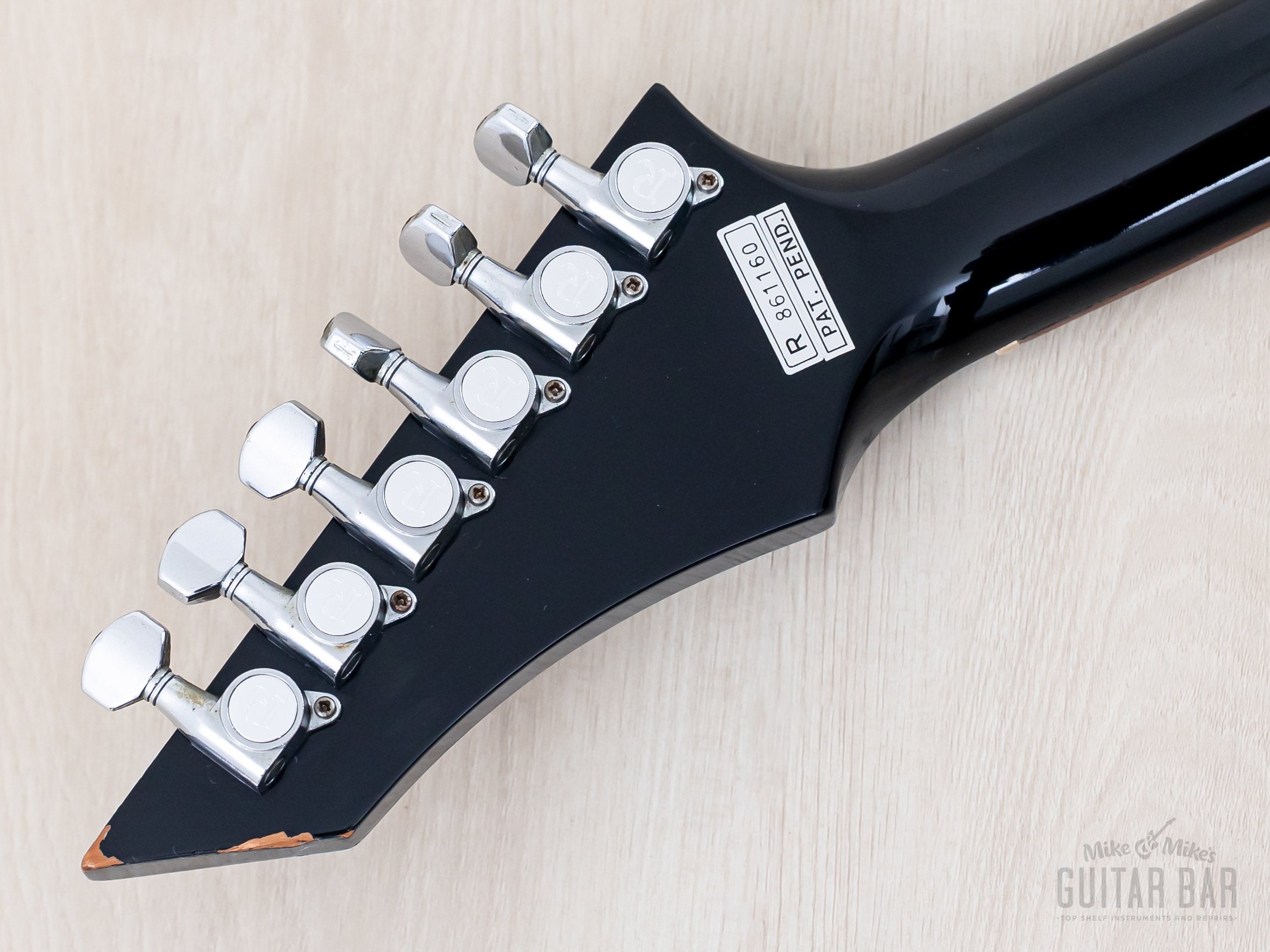 1986 B.C. Rich Warlock NJ Series Black w/ Seymour Duncan SH-2 & SH-4,