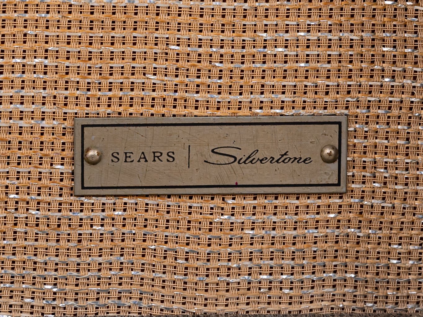 1965 Silvertone 1481 Vintage Tube Amp Class A 1x8, Serviced