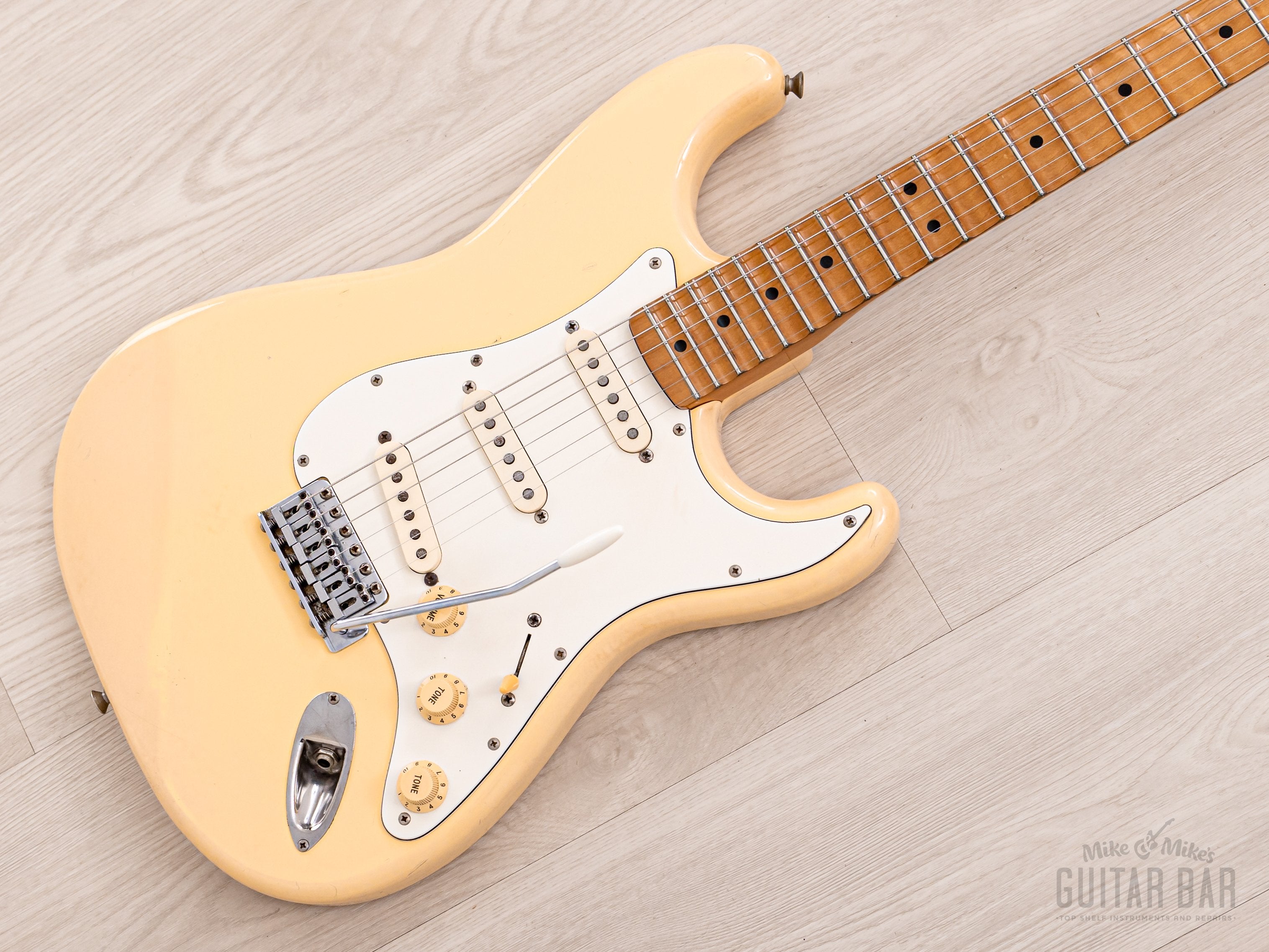 1988 Fender '72 Stratocaster ST72-75SC Scalloped Board Pre-Yngwie Malmsteen w/ DiMarzio, Japan MIJ Fujigen