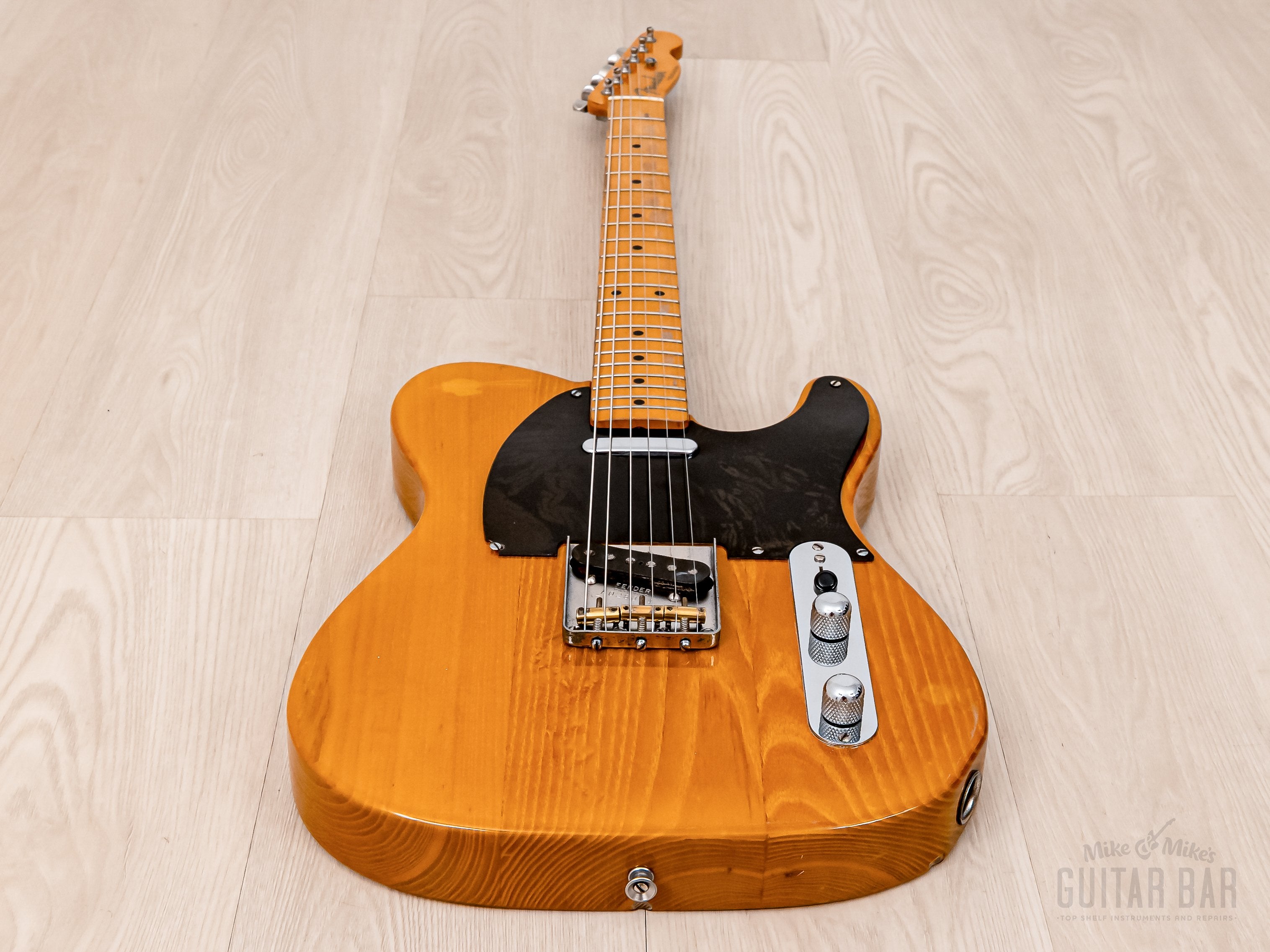 1987 Fender Order Made Telecaster ‘52 Vintage Reissue TL52-75 Butterscotch w/ USA Pickups, Japan MIJ Fujigen