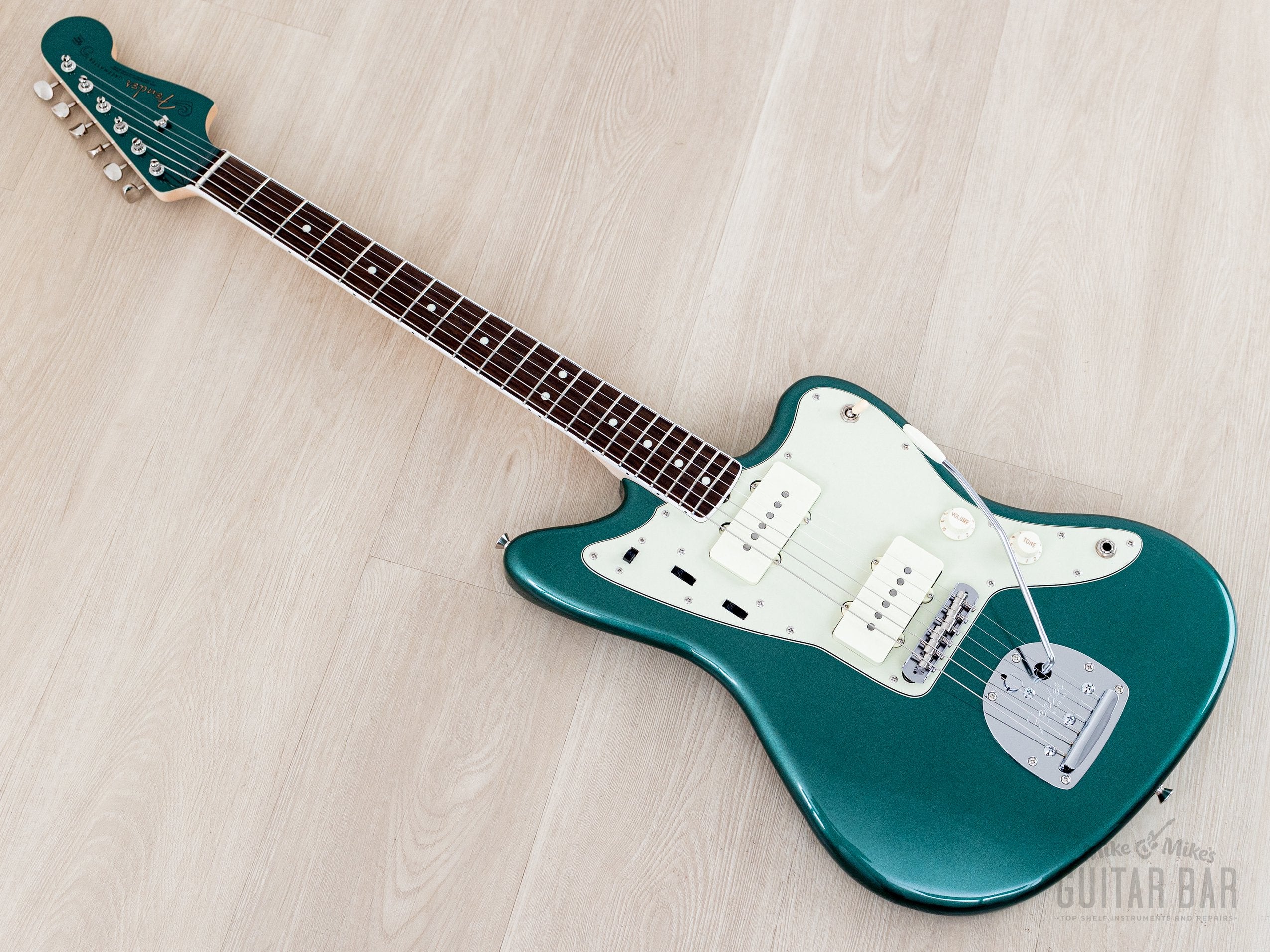 2026 Fender Traditional II 60s Jazzmaster FSR Sherwood Green + Headsto