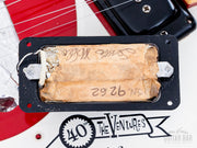 Mosrite 40th Anniversary bridge pickup baseplate signed by Semie Moseley