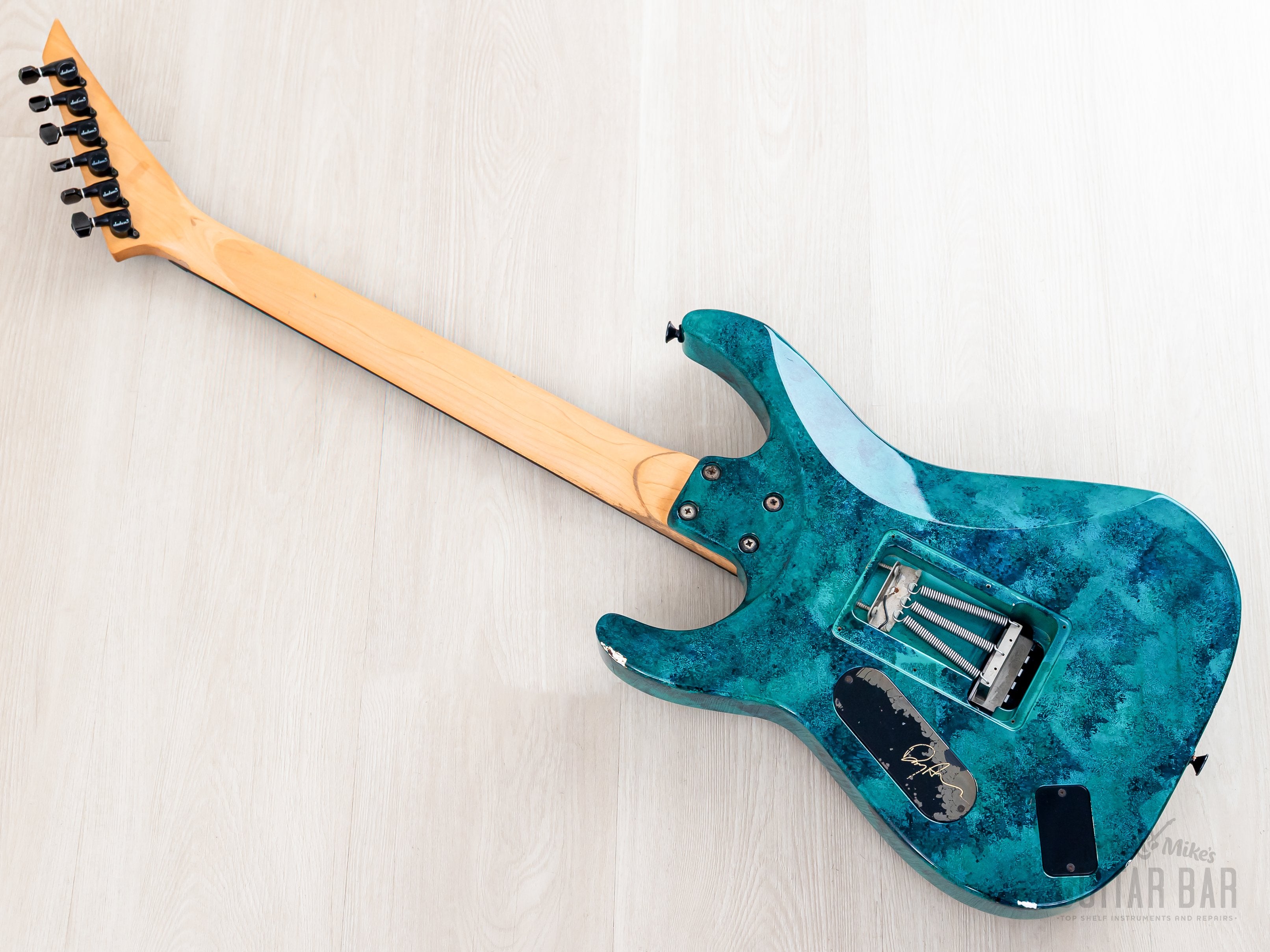 1994 Grover Jackson Doug Aldrich Custom Psycho Green-Blue, Japan