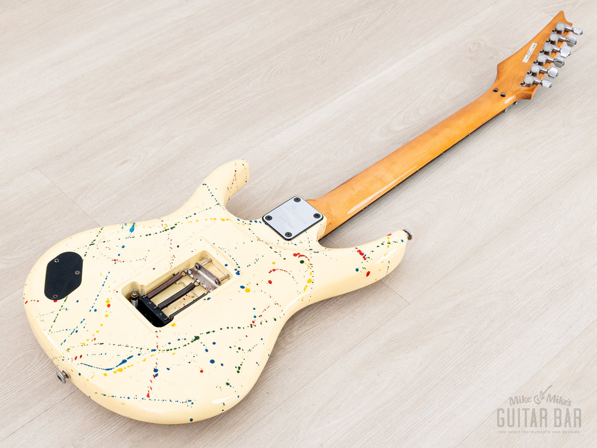 1987 Ibanez RG665 Splash finish long low back view