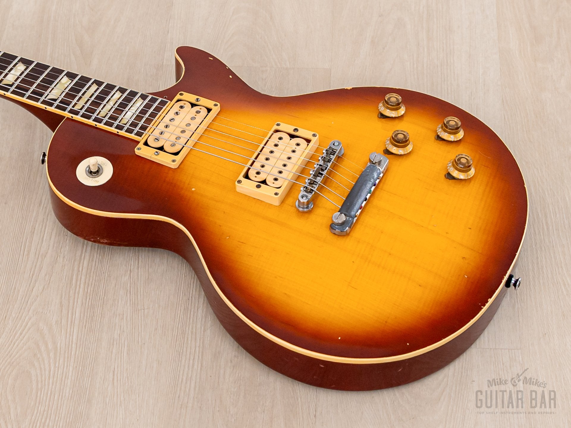 1979 Tokai Les Paul Reborn LS-150 “Love Rock” Flame Top Sunburst Lacqu