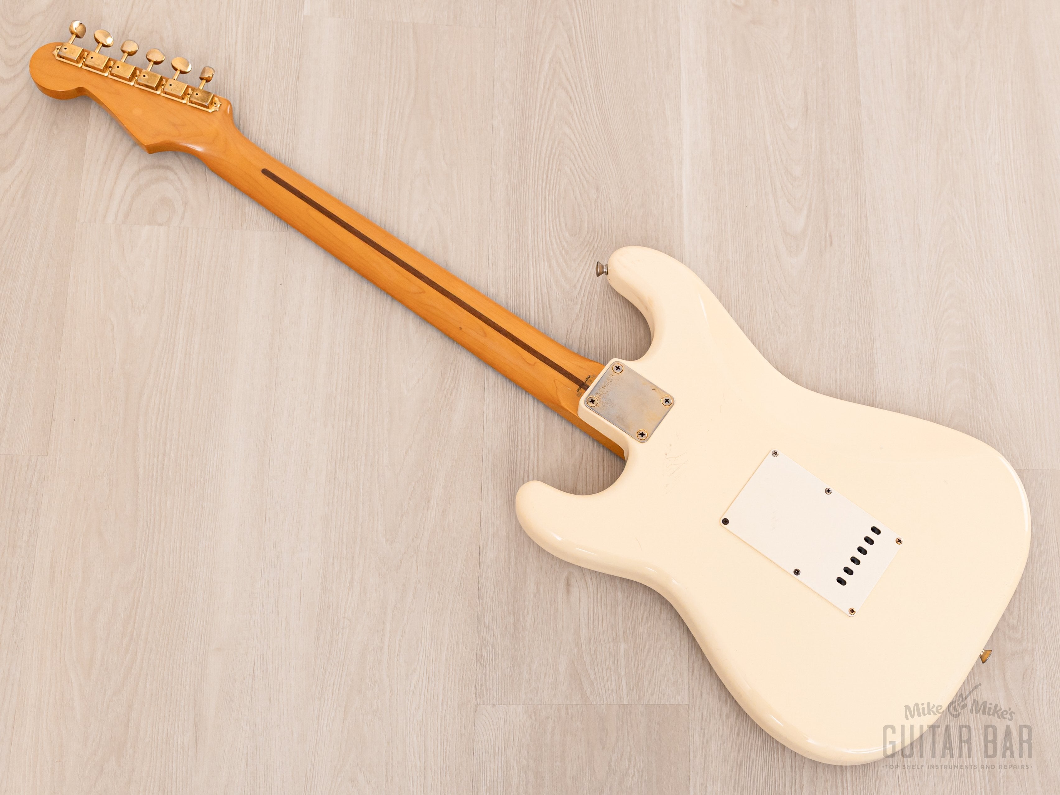 1990 Fender Stratocaster '57 Vintage Reissue ST57-65G Mary Kaye-Style w/ Gold Hardware, Japan MIJ Fujigen