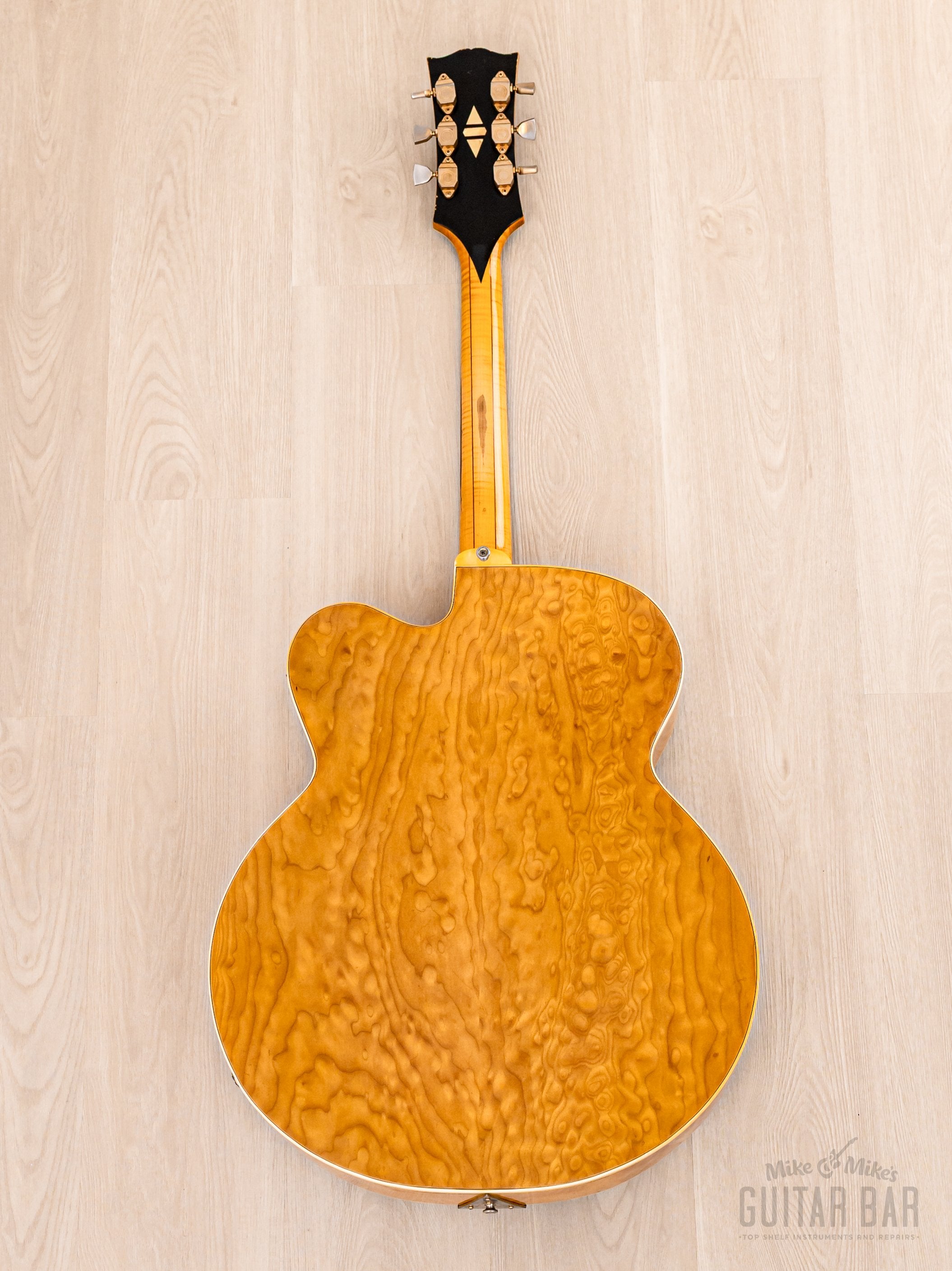 1969 Gibson Super 400 CES Vintage Archtop Electric Guitar Natural w/ T Tops & 1950s Lifton Case