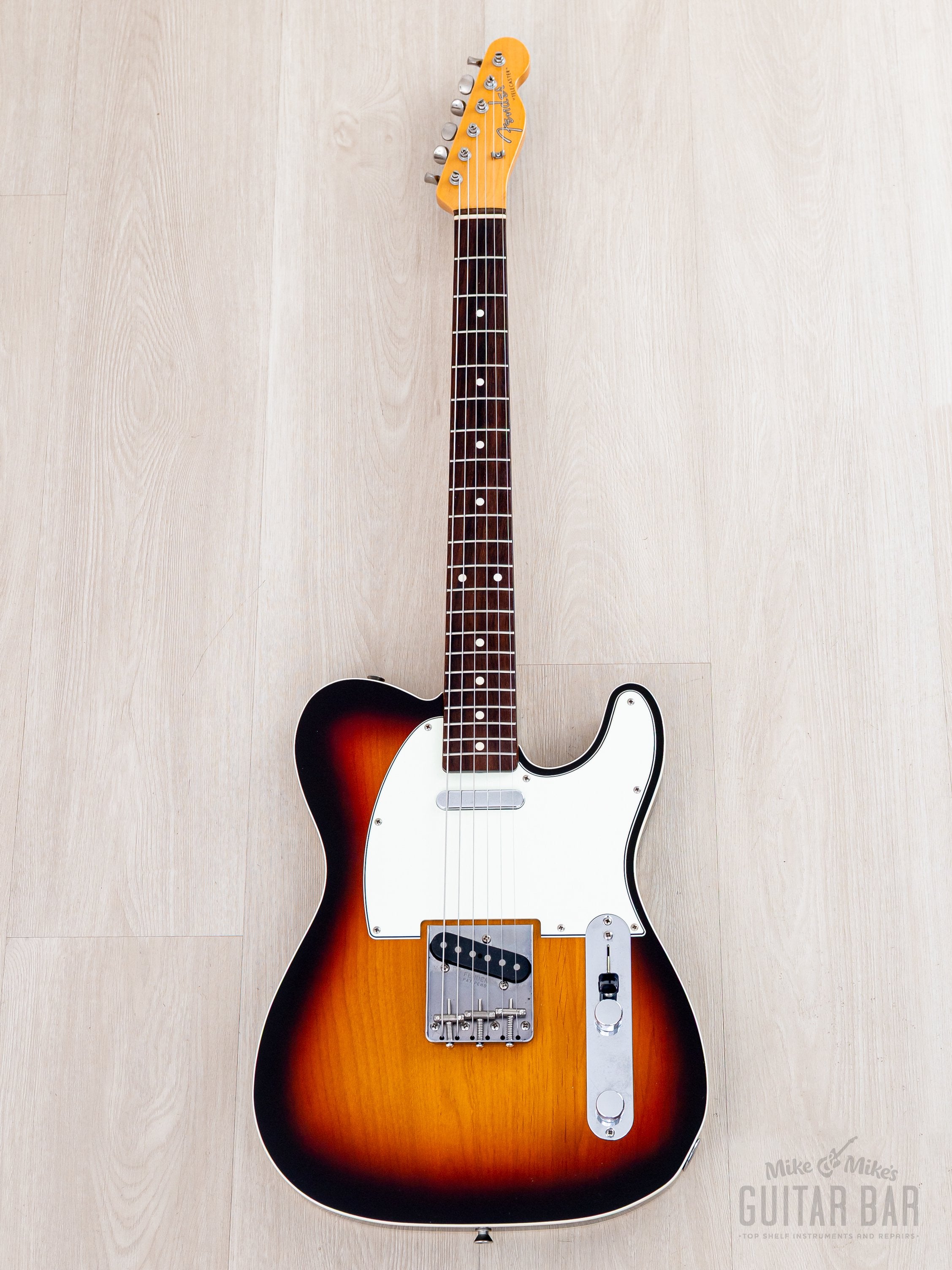 Fender Japan Telecaster 2012年製 サンバースト 2014 Fender Telecaster Custom '62 Vintage Reissue TL62B Sunburst w/ Am