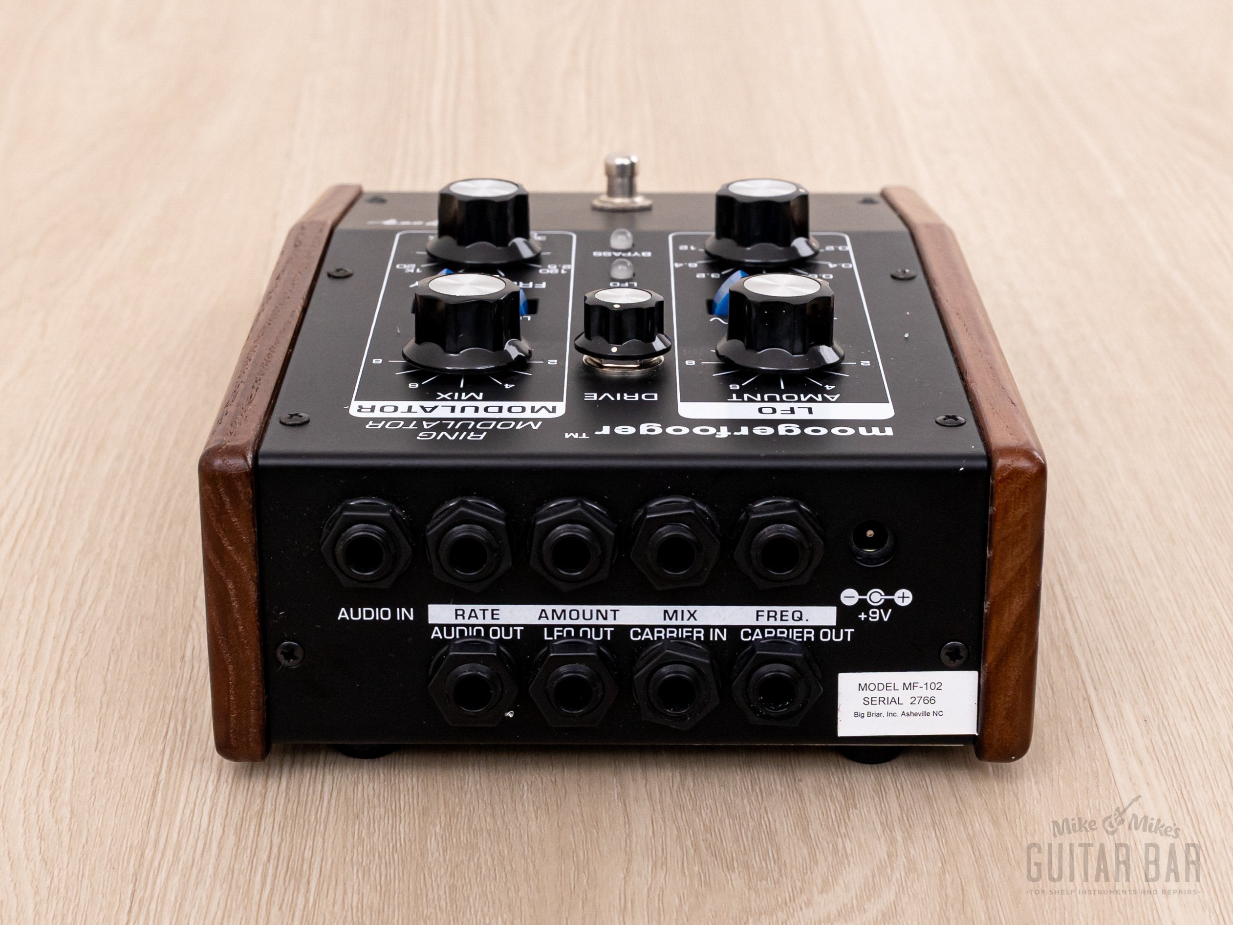Moog Moogerfooger MF-102 Ring Modulator Big Briar Near-Mint w/ Box, Power Supply, Paperwork