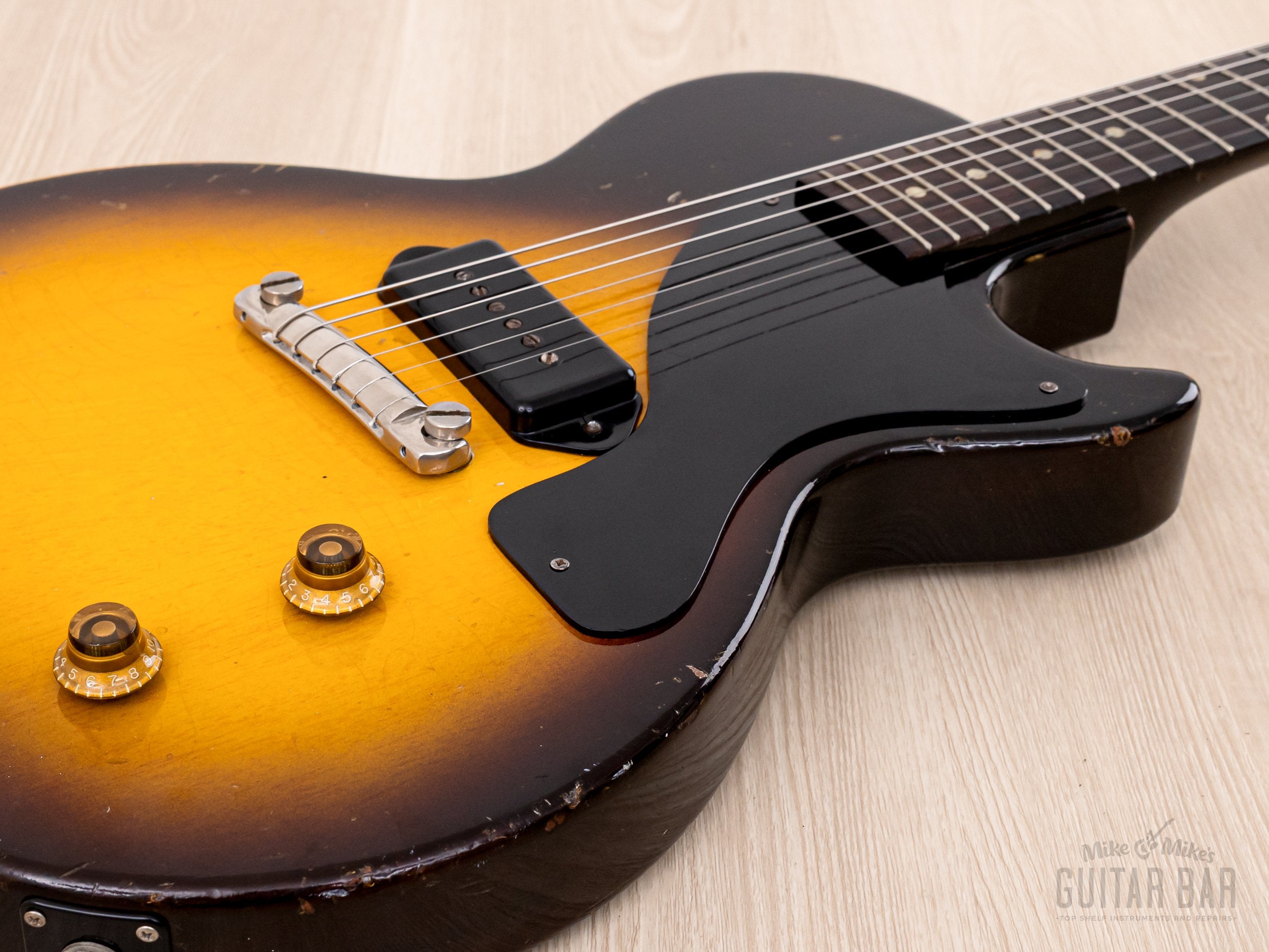 1957 Gibson Les Paul Junior Vintage Guitar Sunburst w/ Case