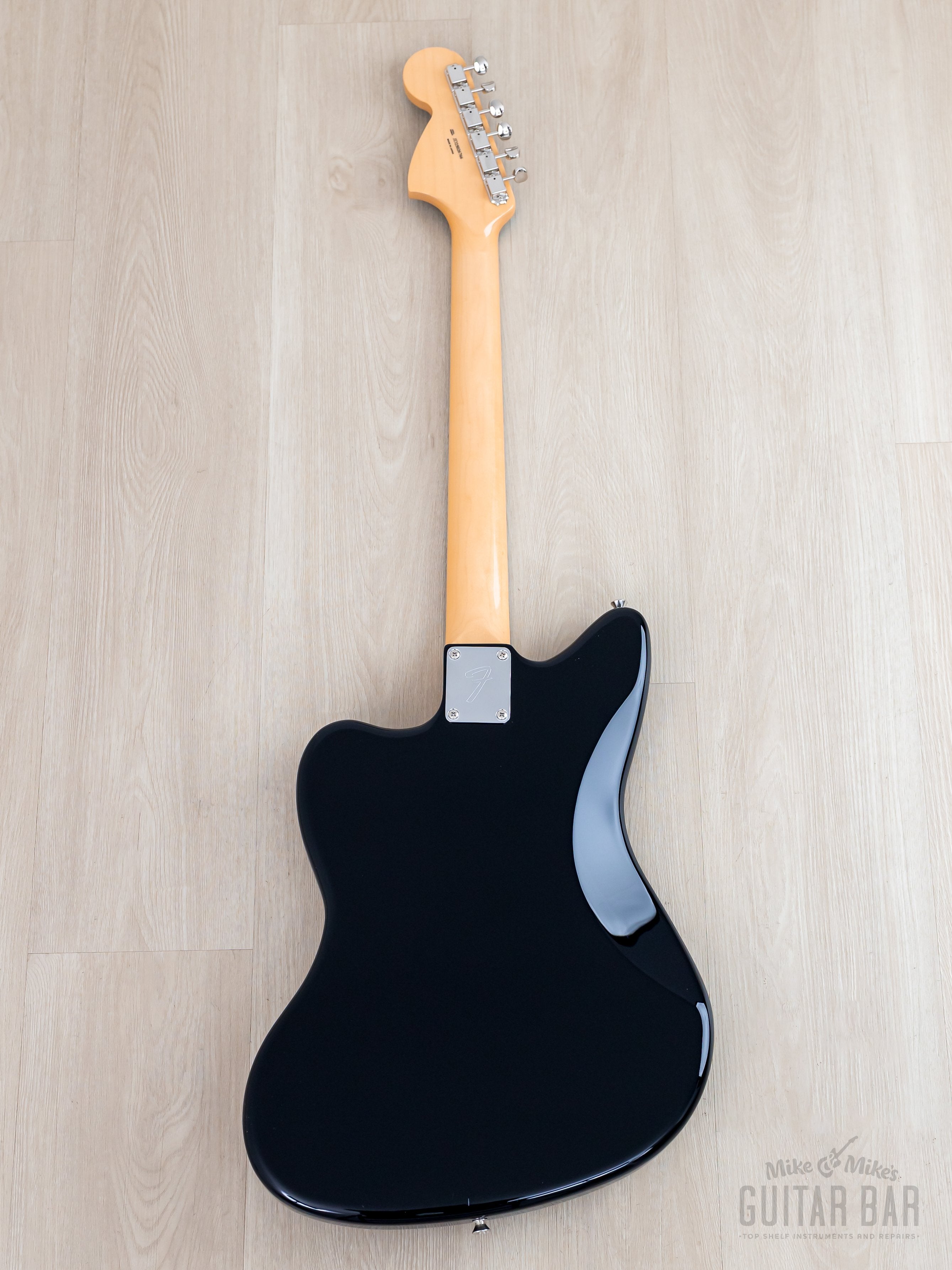 2025 Fender Traditional Late '60s Jazzmaster Black + Headstock w/ Bloc