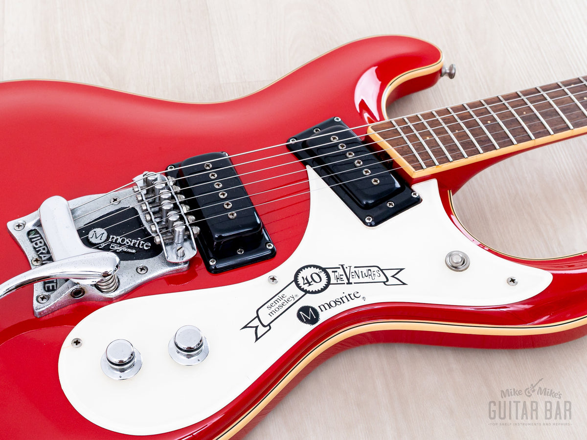 Mosrite 40th Anniversary pickups, pickguard and controls