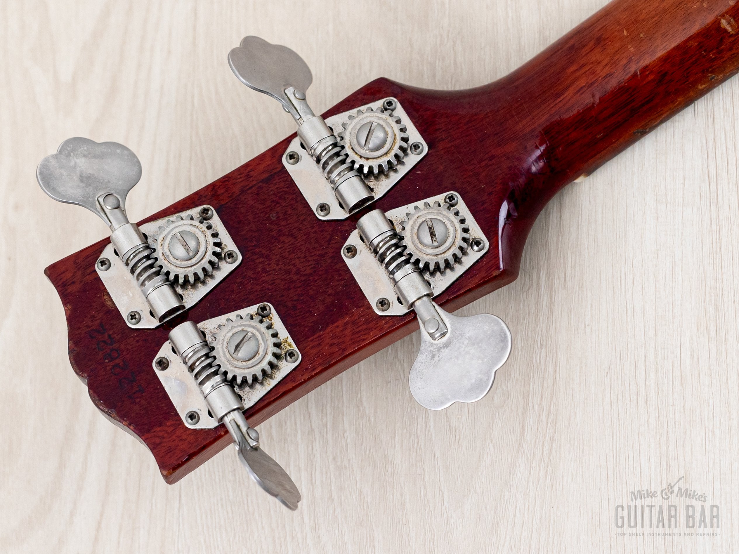 1963 Gibson EB-0 Cherry Vintage Short Scale SG Bass, 100% Original w/
