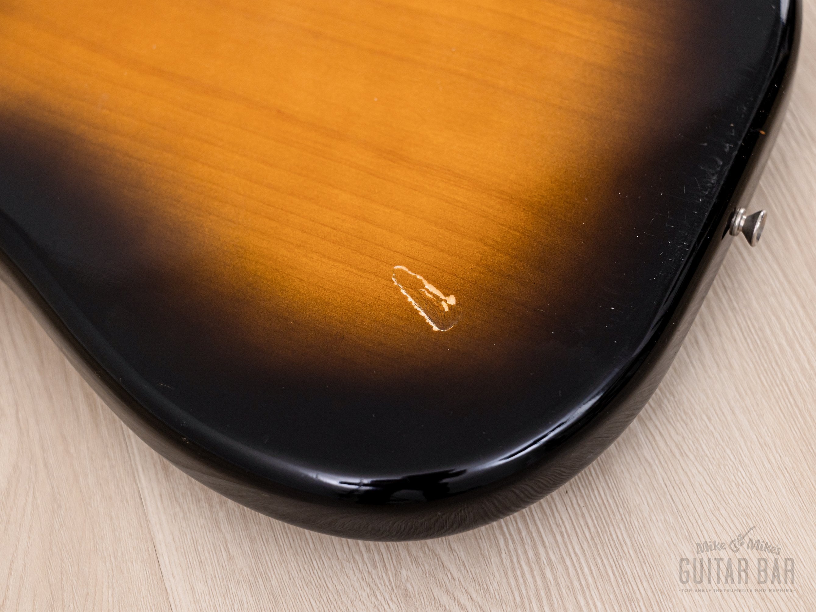 1982 Fender JV Precision Bass '57 Vintage Reissue PB57-95 Sunburst Lacquer w/ Fullerton USA Pickup, Japan MIJ Fujigen