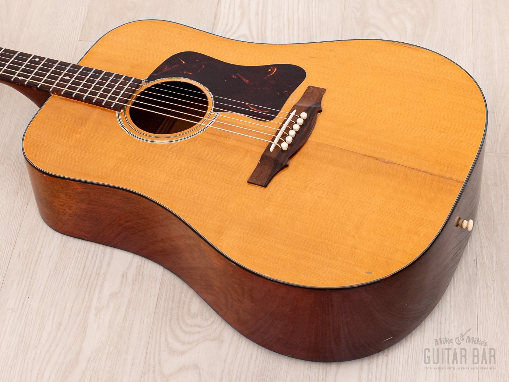 1969 Guild D-35 NT Vintage Dreadnought Acoustic Guitar w/ Case & Hangtag, Hoboken