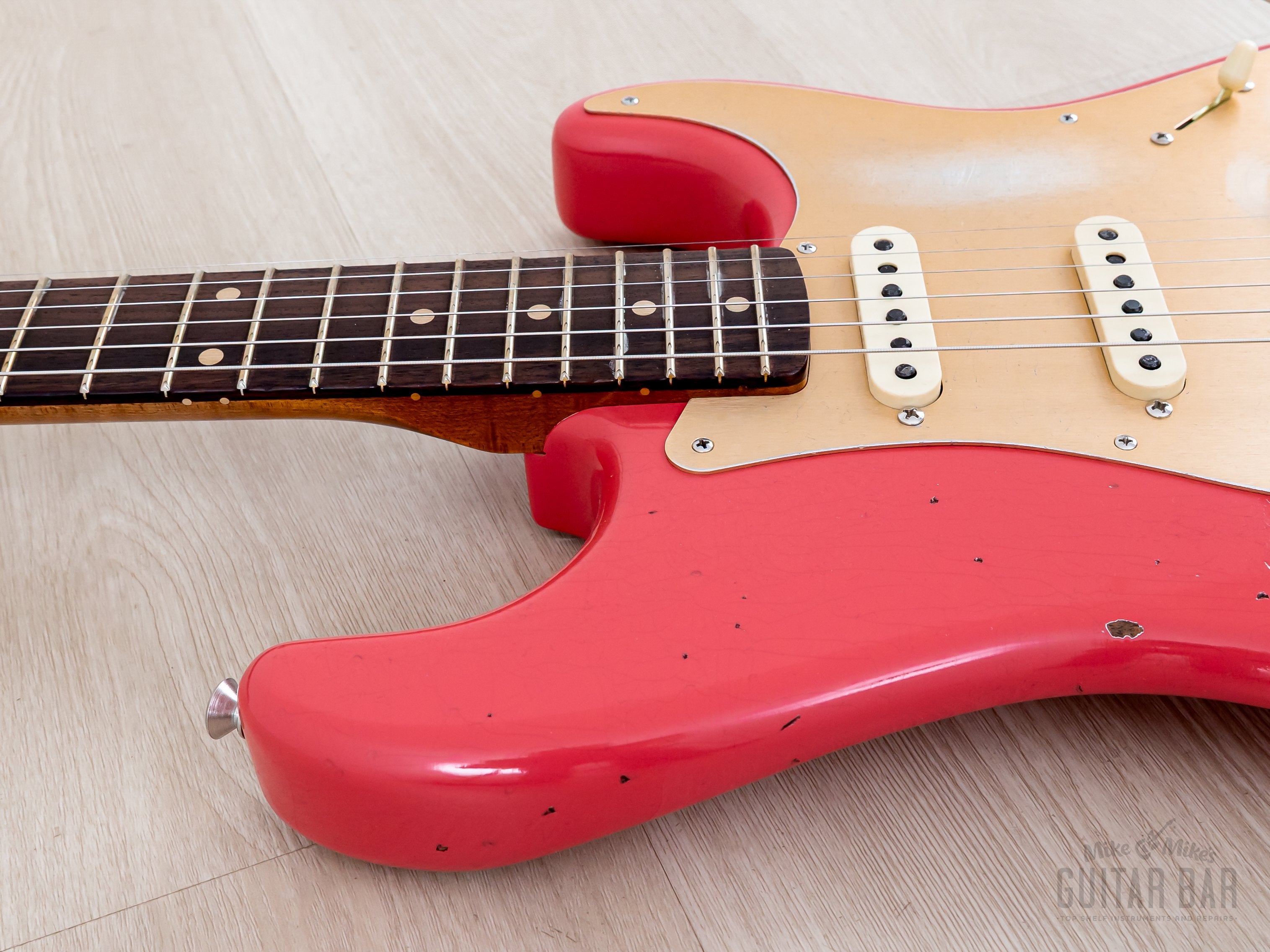 Fender Custom Shop 1960 Stratocaster Roasted Relic Faded Fiesta Red w/