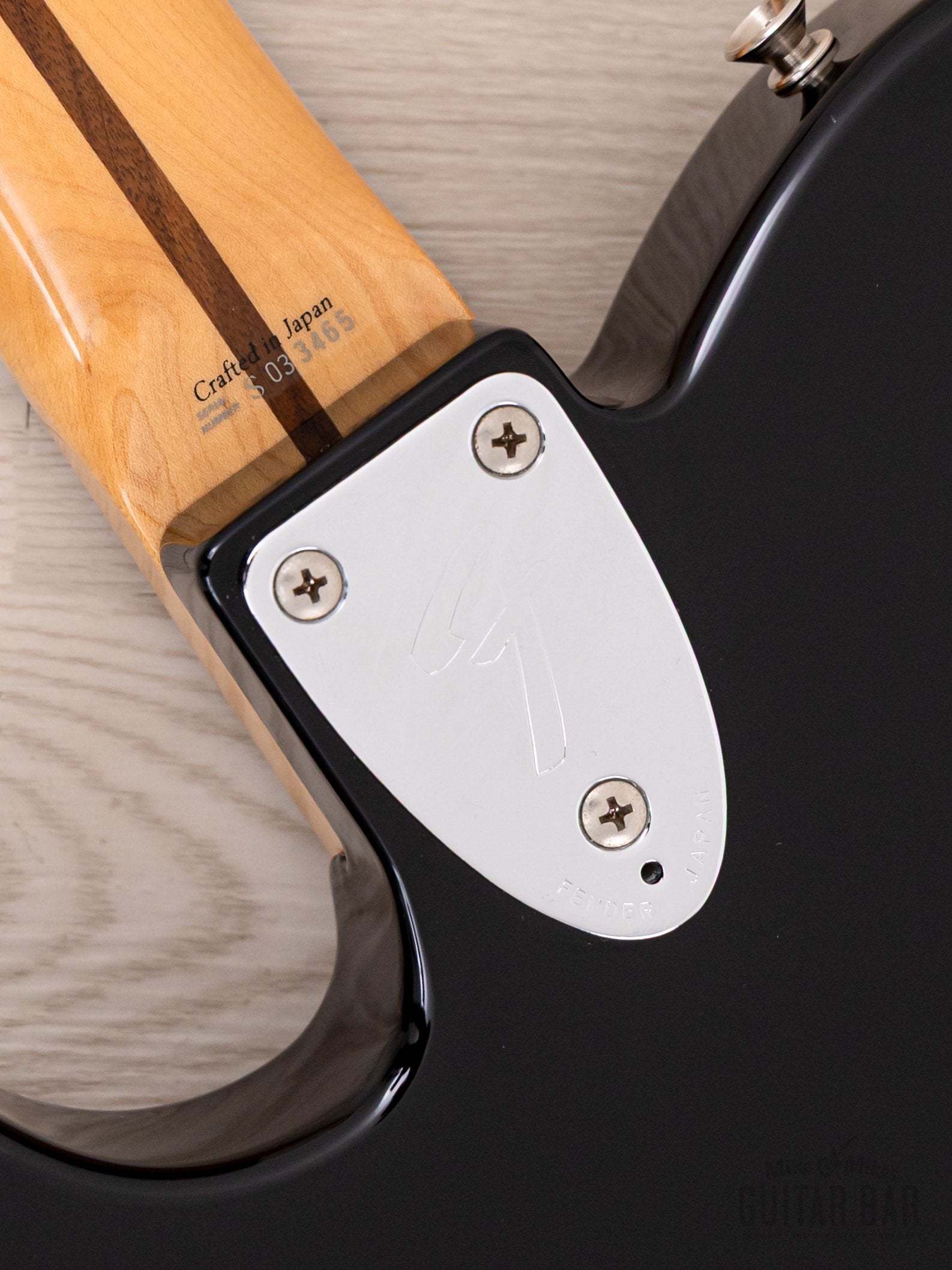2007 Fender Telecaster Custom '72 Vintage Reissue TC72 Black, Ash Body w/ Wide Range, Japan CIJ
