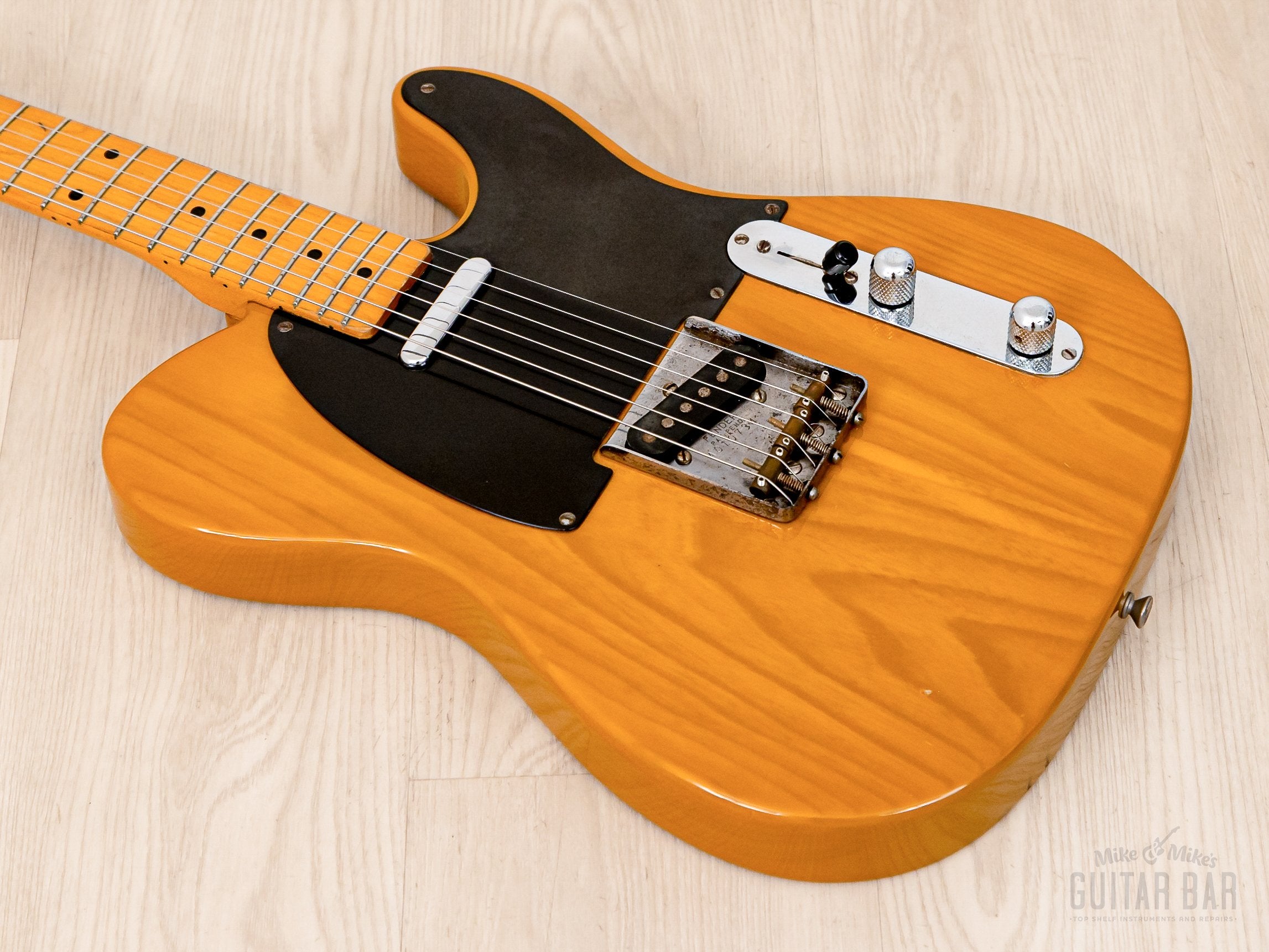 1985 Fender Telecaster '52 Vintage Reissue TL52-95 Lacquer Finish w/ American Vintage Pickups, Japan MIJ Fujigen