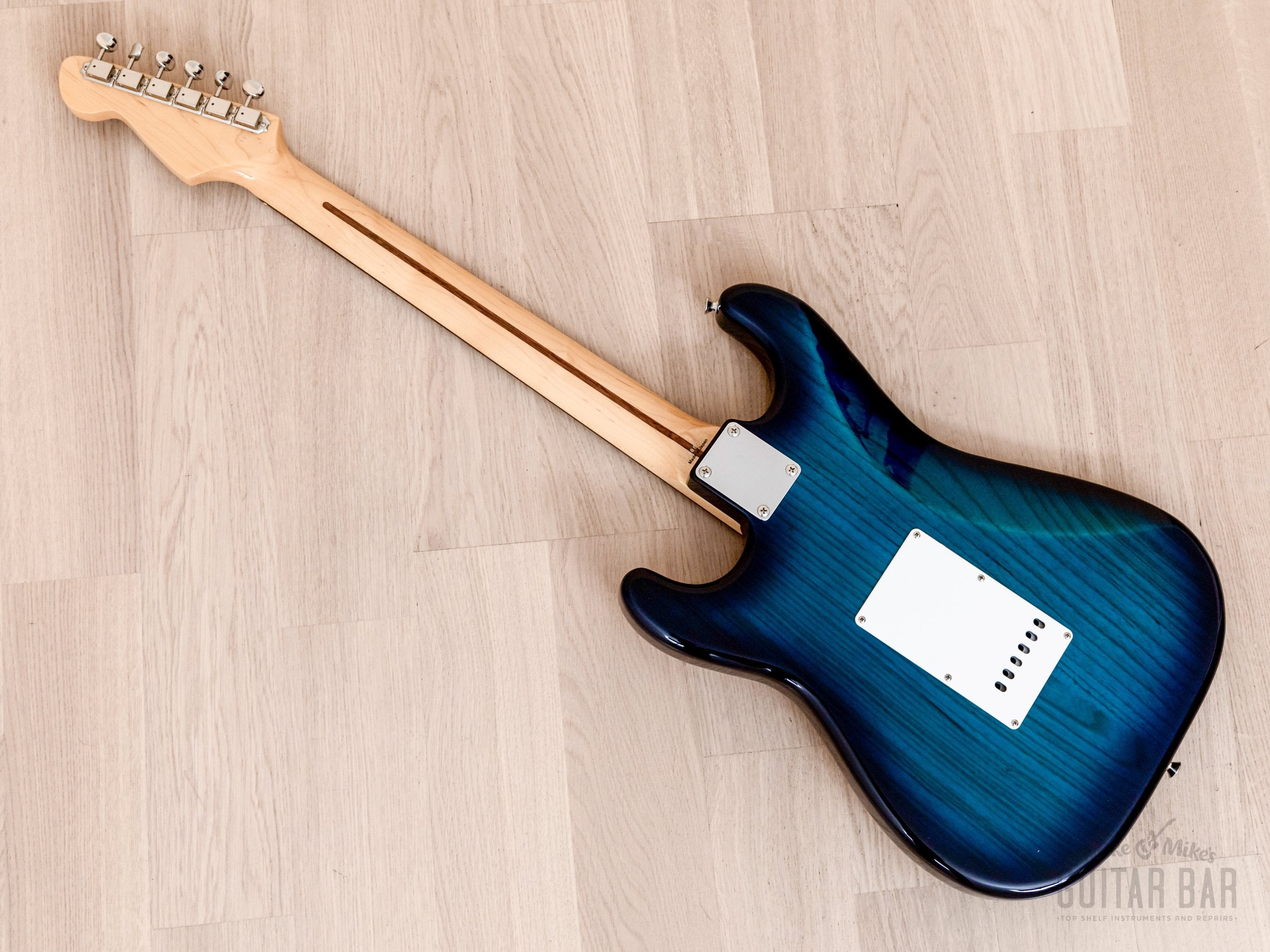 2014 Tokai Goldstar Sound AST-118 S-Style Electric Guitar Ash Body Blue Burst, Japan