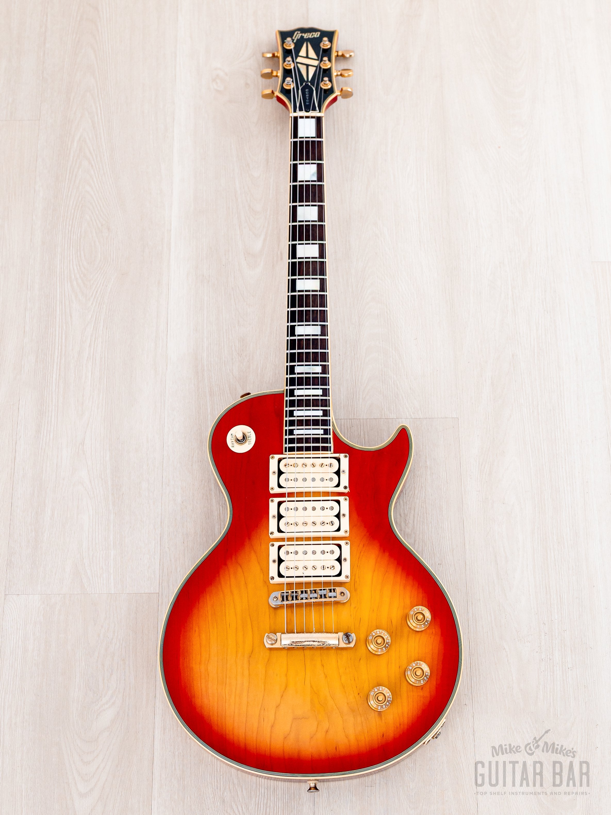 Greco Custom エレキギター 1979 Greco EG800 Custom Triple Pickup Vintage Electric Guitar w/ Maxon