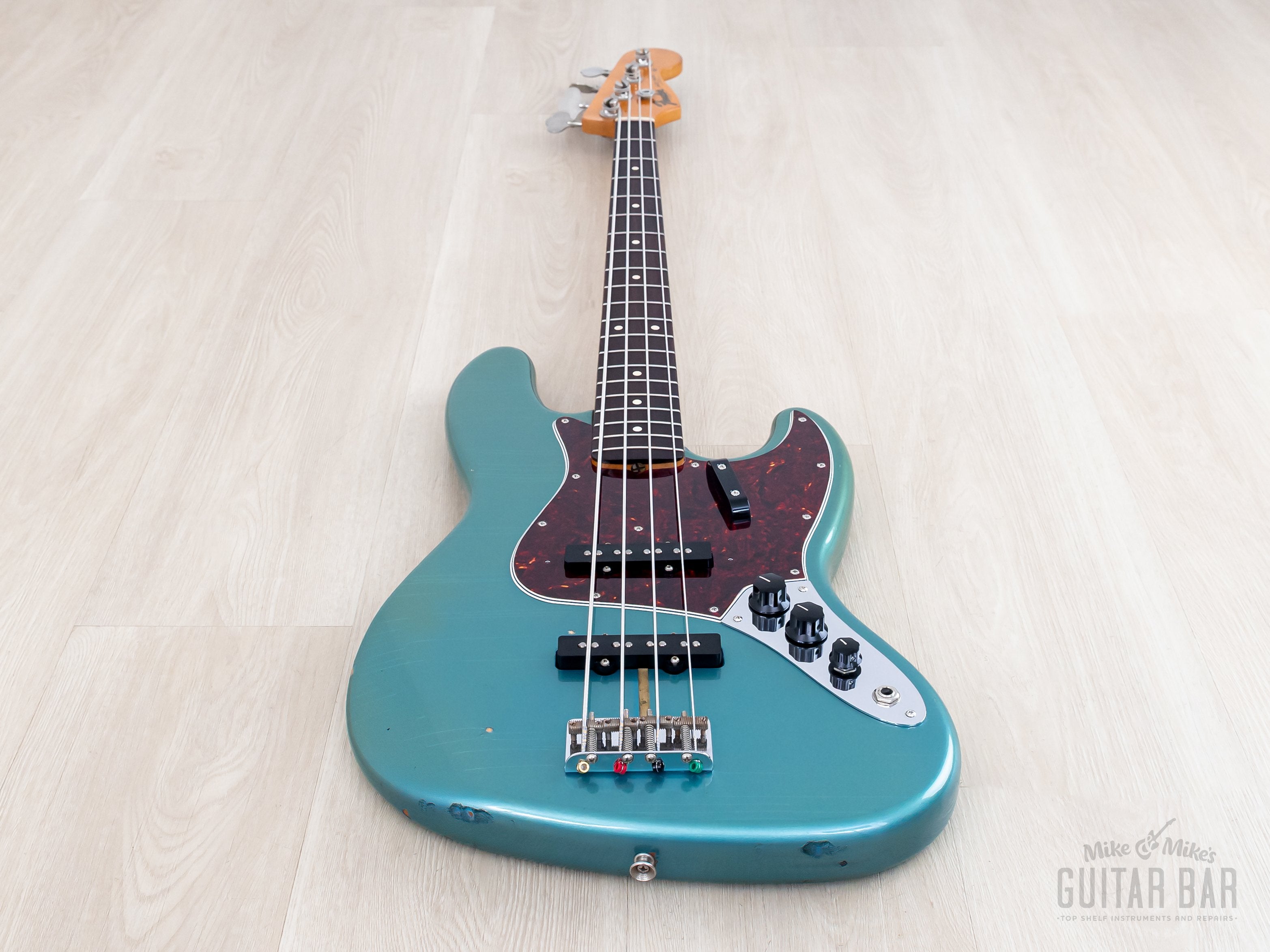 2000 Fender American Vintage '62 Jazz Bass Lake Placid Blue w/ Tweed C