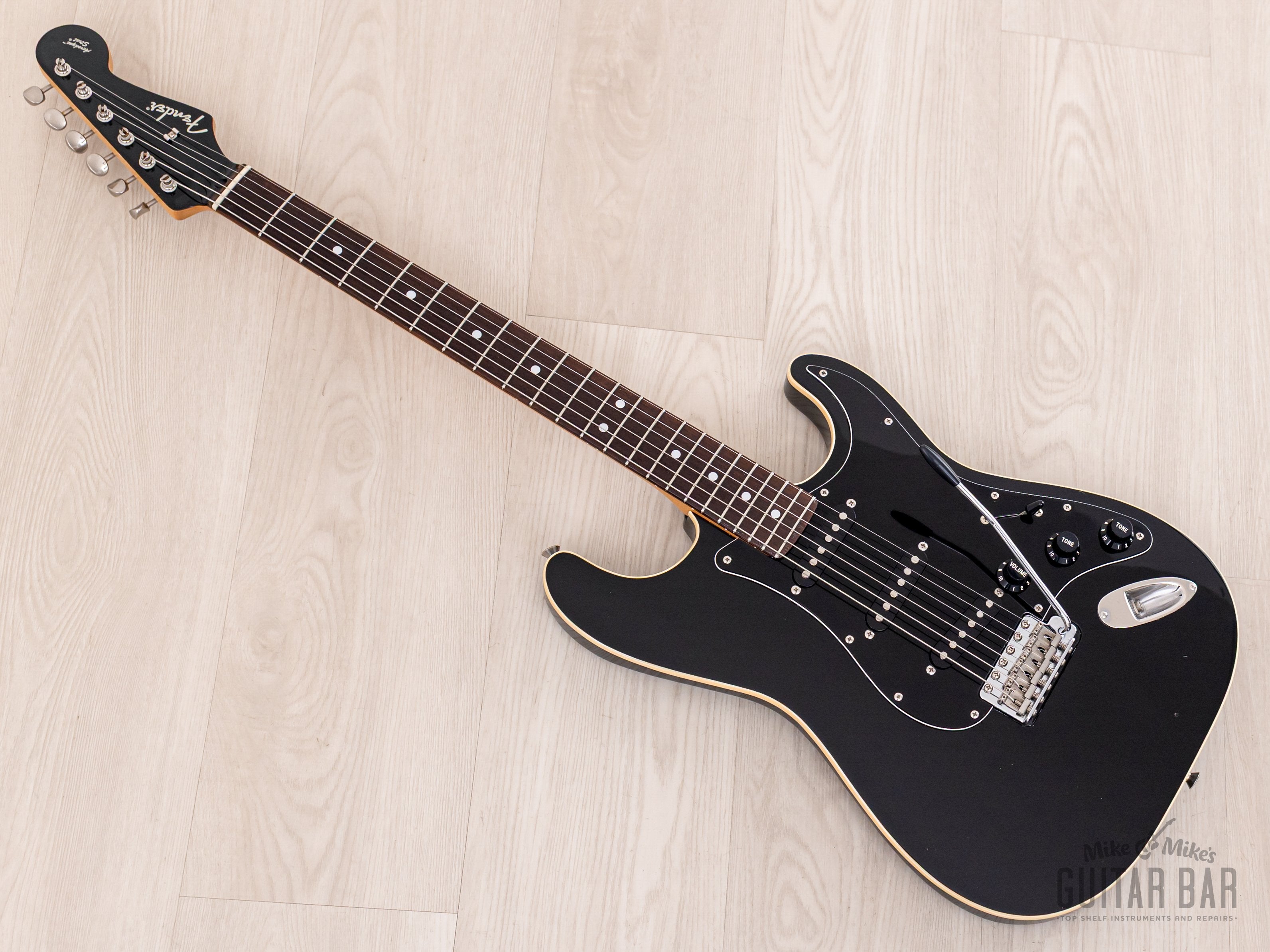 Fender Japan / AST-65（Aerodyne） 2004 Fender Aerodyne Stratocaster AST-65 Electric Guitar Black, Japan