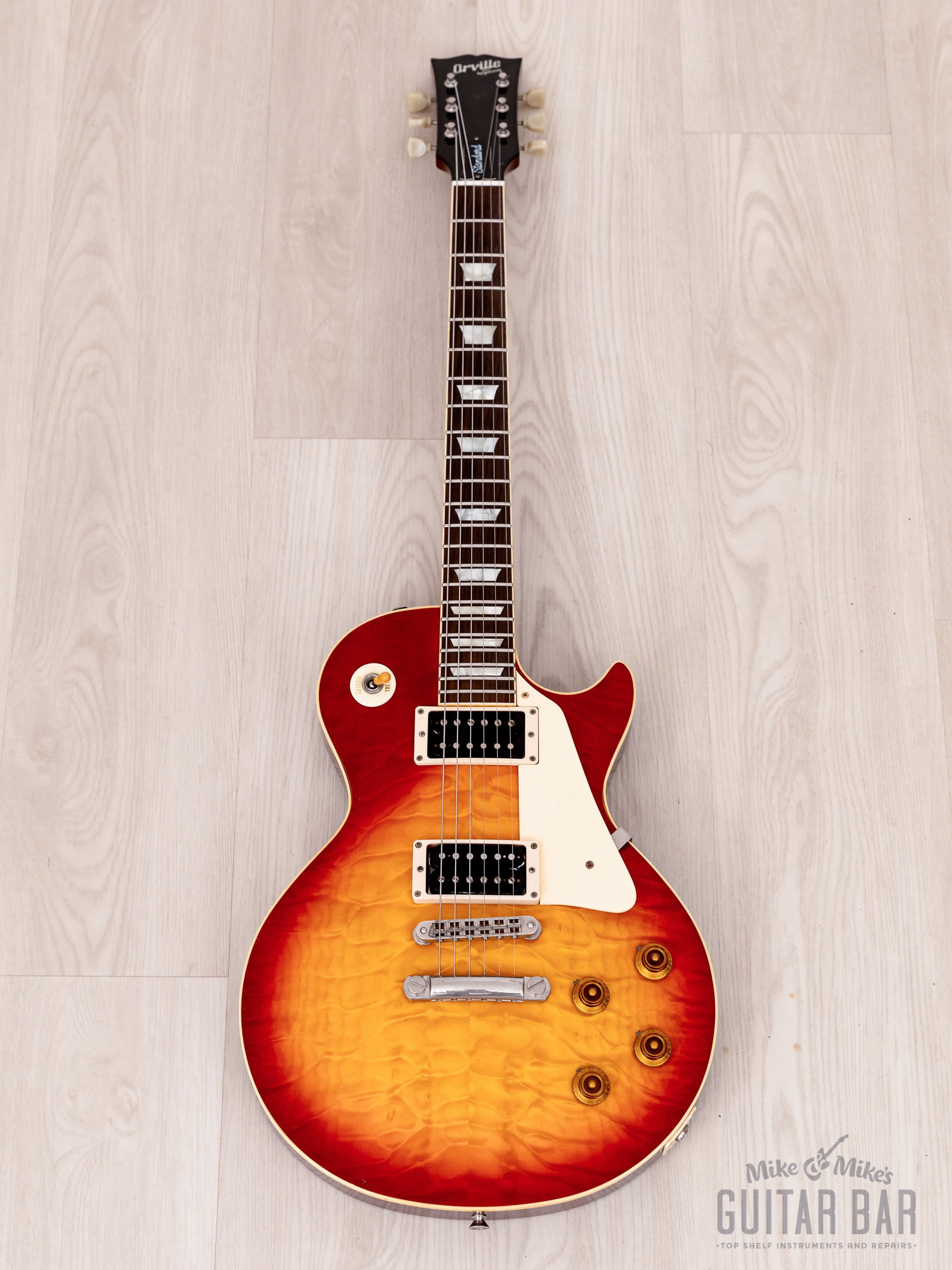 1992 Orville by Gibson Les Paul Standard LPS-QM Quilted Maple Top w/ G