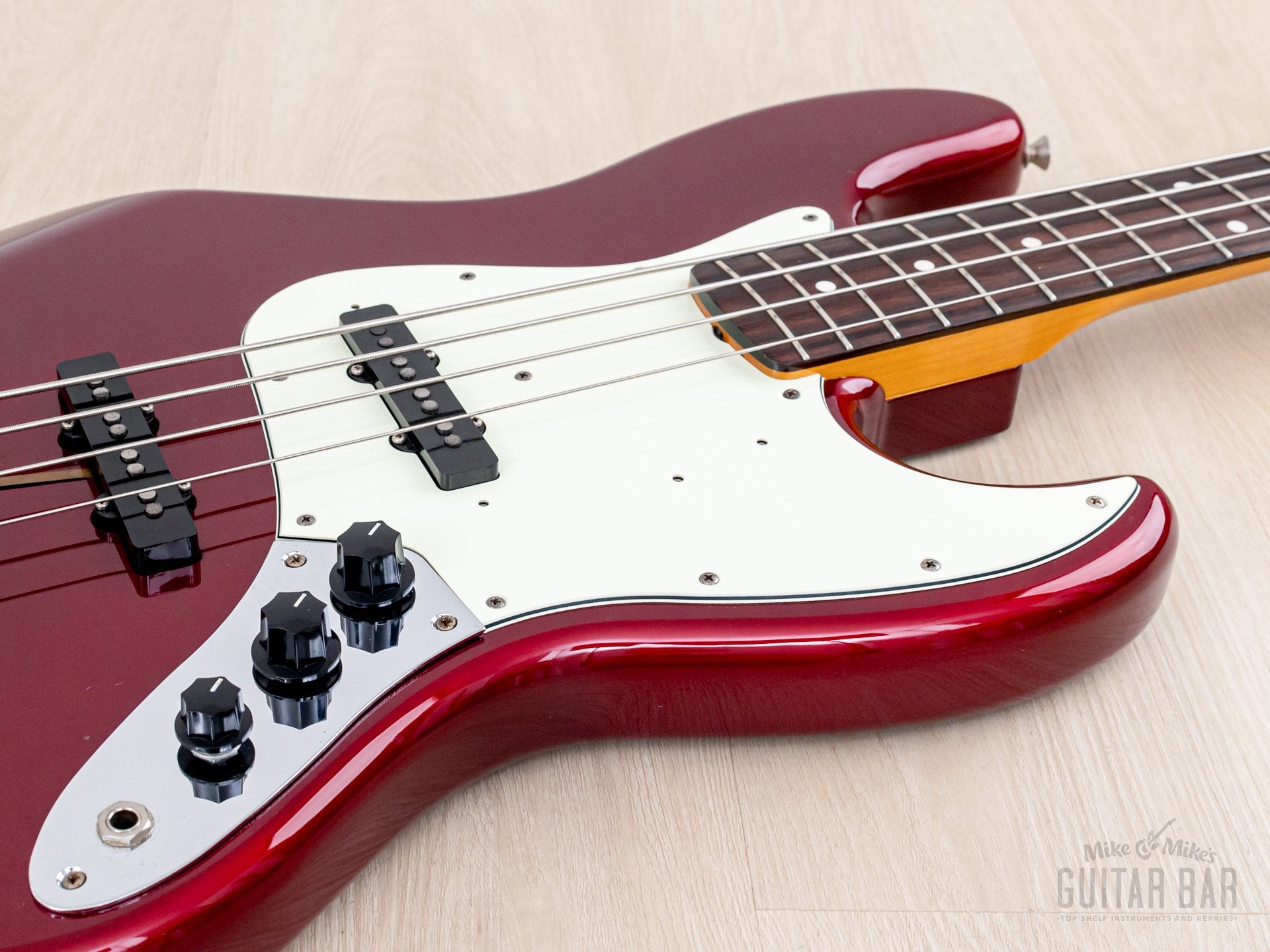 2008 Fender Jazz Bass '62 Vintage Reissue JB62-US Candy