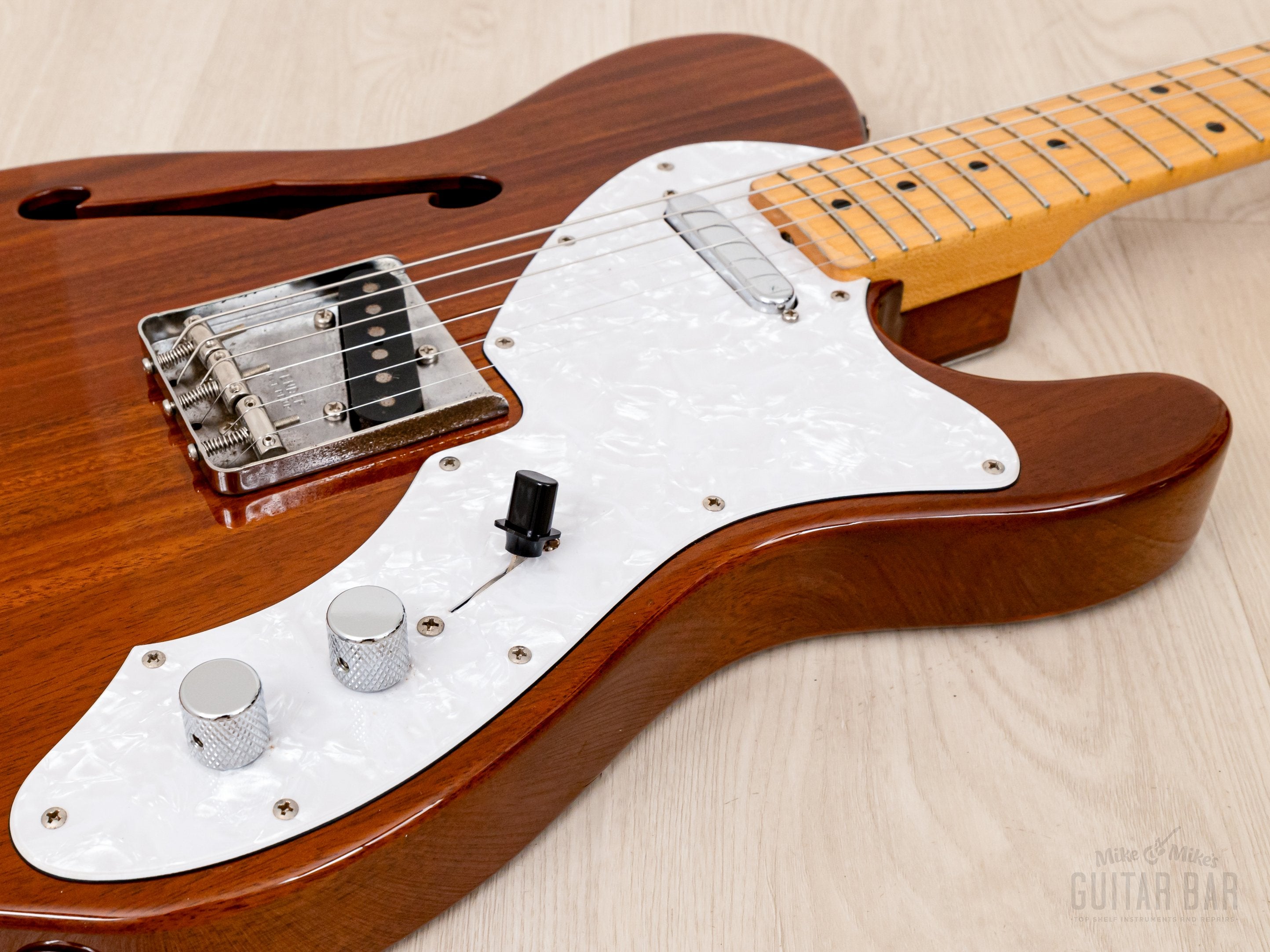 2014 Fender Telecaster Thinline ‘70 Vintage Reissue Mahogany TN70/MAHO, Near-Mint, Japan MIJ