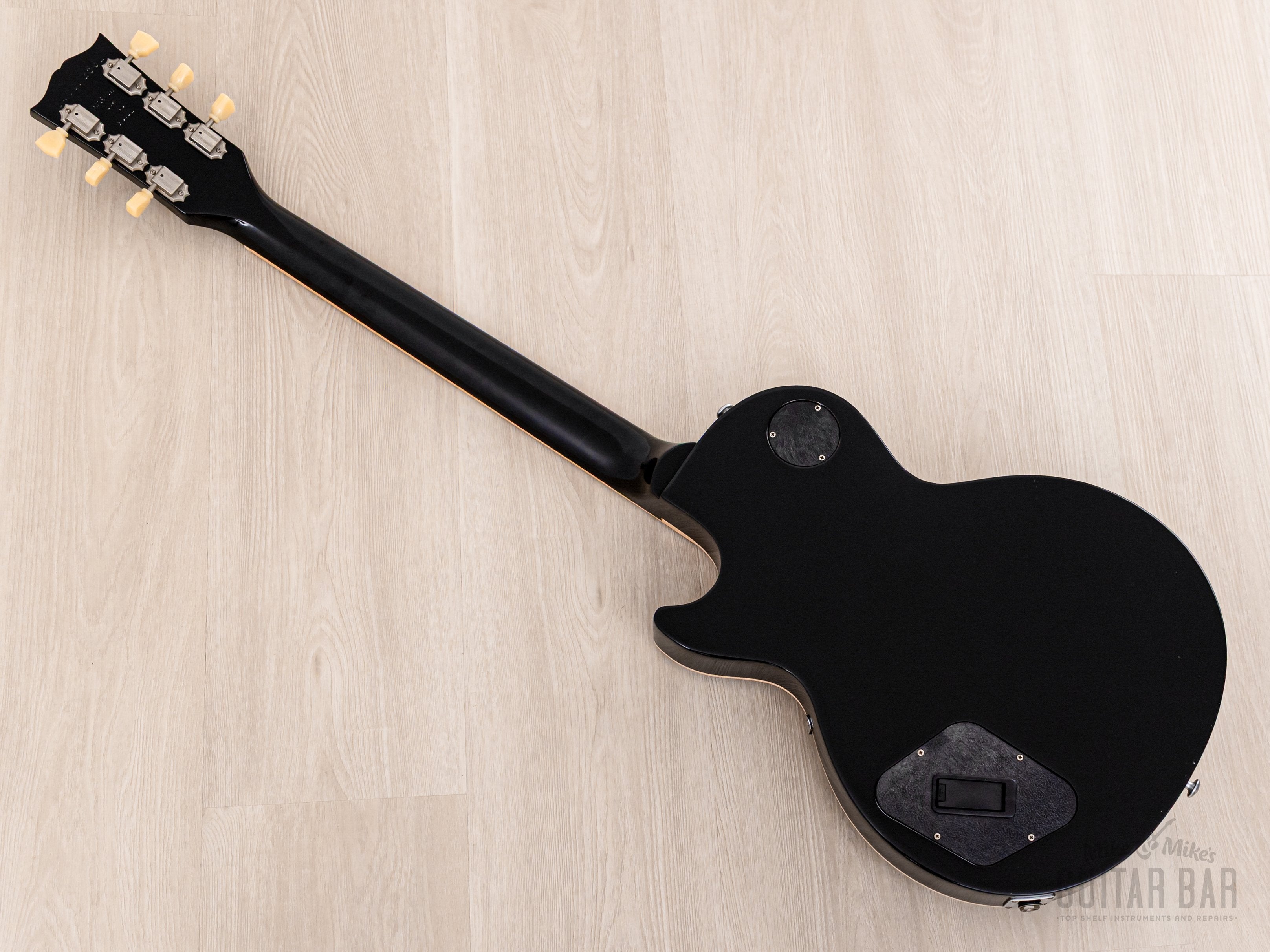 2014 Gibson Les Paul Classic Ebony, 57 Classic PAFs, Coil Taps & Turbo Boost w/ Case & Hangtags
