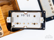 Second U-3000 humbucker baseplate close-up