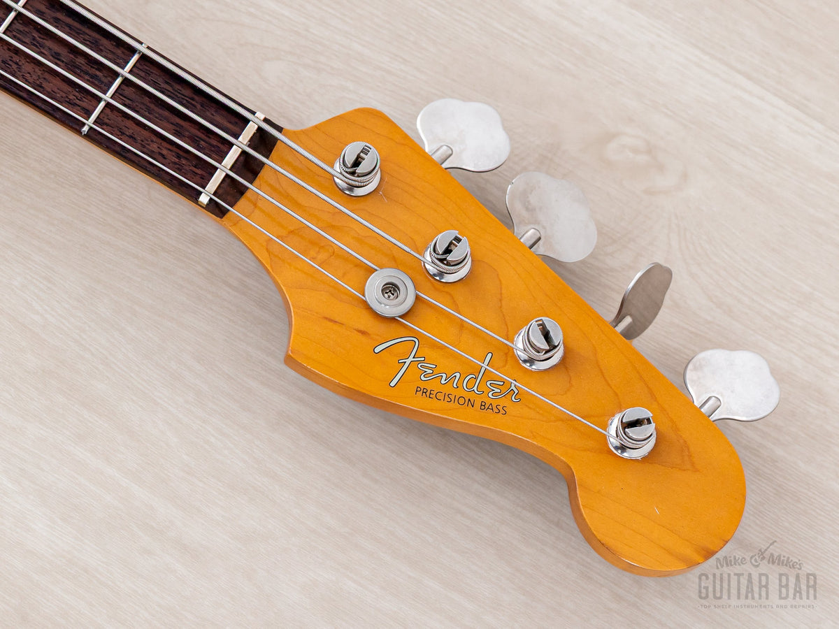 Headstock front with Fender decal