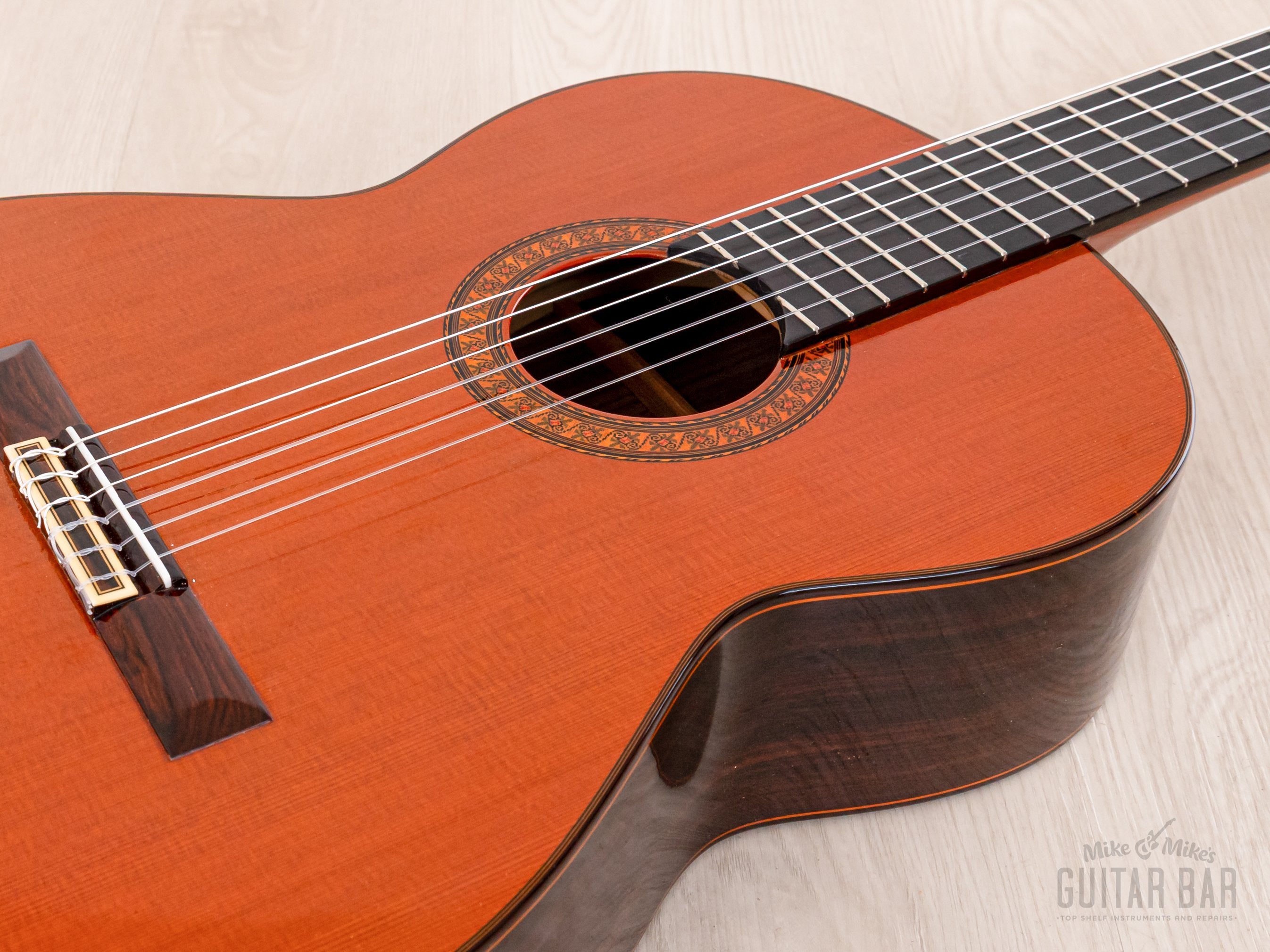 1978 José Ramirez 1a Classical Nylon String Acoustic Guitar Cedar Top w/ Case, Paperwork
