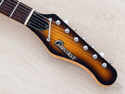 Grossman headstock front with logo