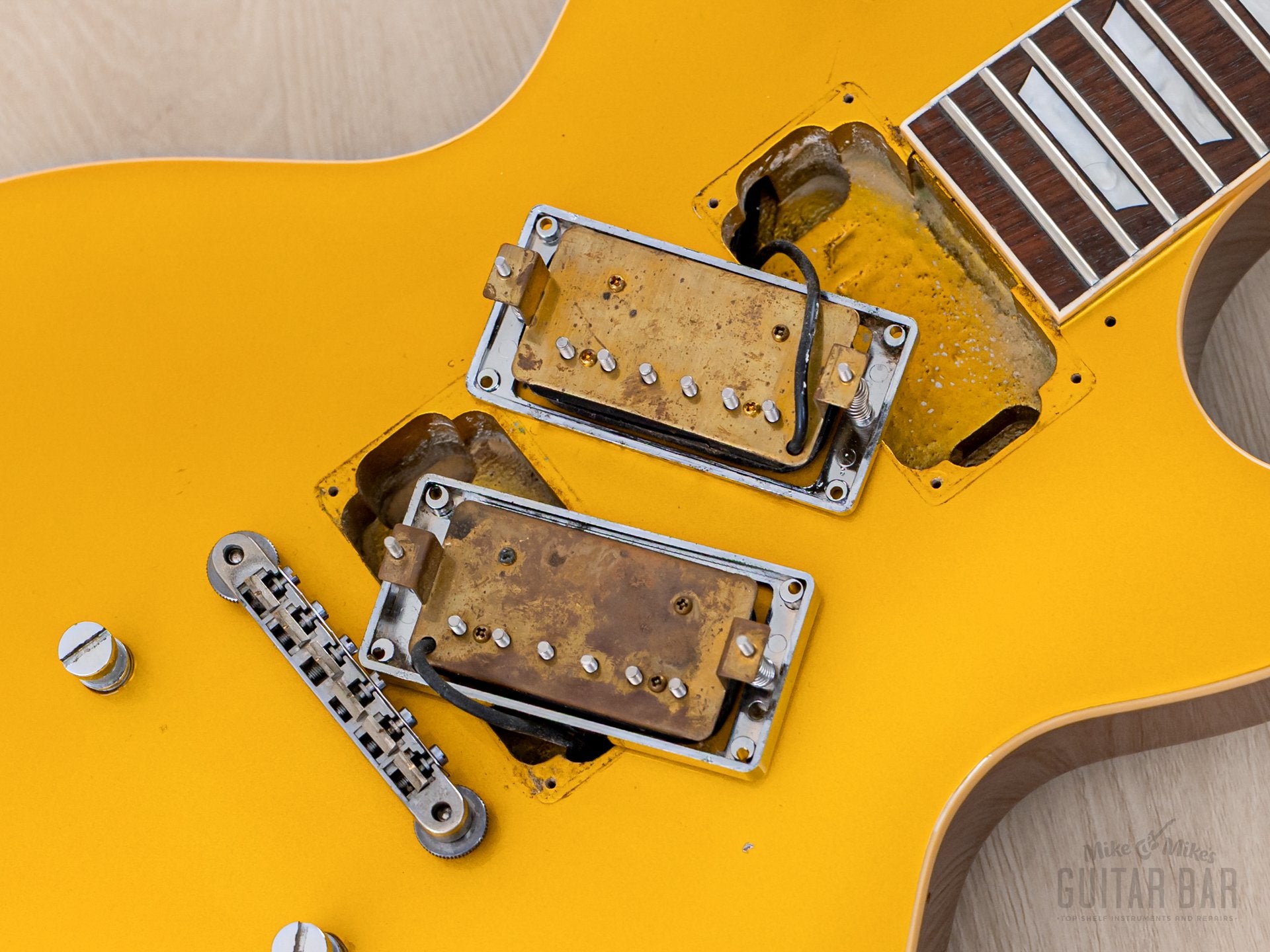 1984 Fernandes Burny Jeff Watson Signature LG-65JW Goldtop w