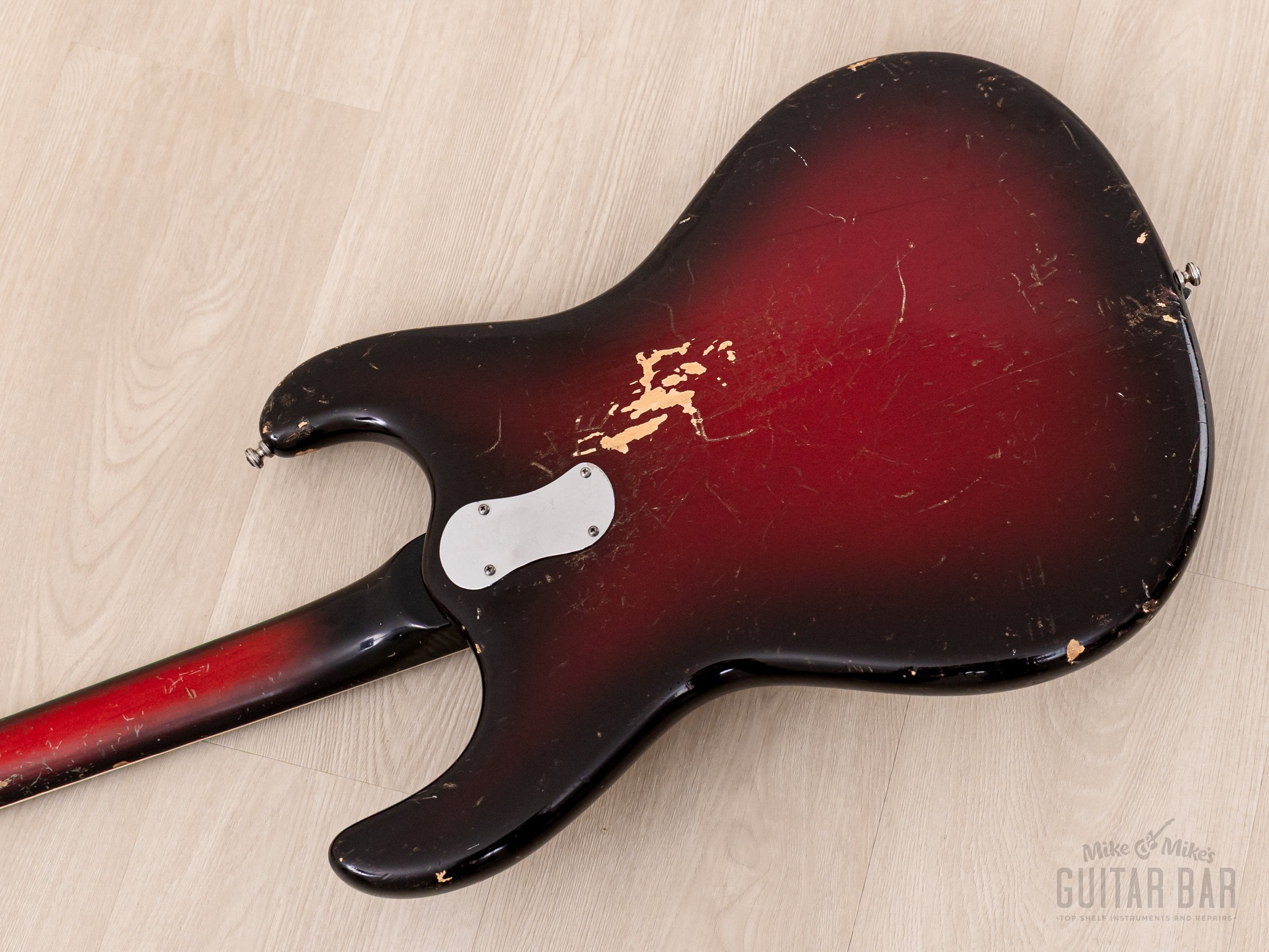 1964 Mosrite Ventures Model Vintage Guitar Red Sunburst w/ Vibramute,