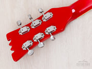 Mosrite 40th Anniversary headstock back with Kluson tuners