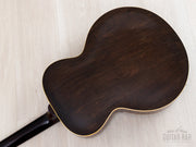 1956 Gibson ES-125 Sunburst - back of body close-up