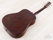 1960 Martin D-18 - back angle with neck