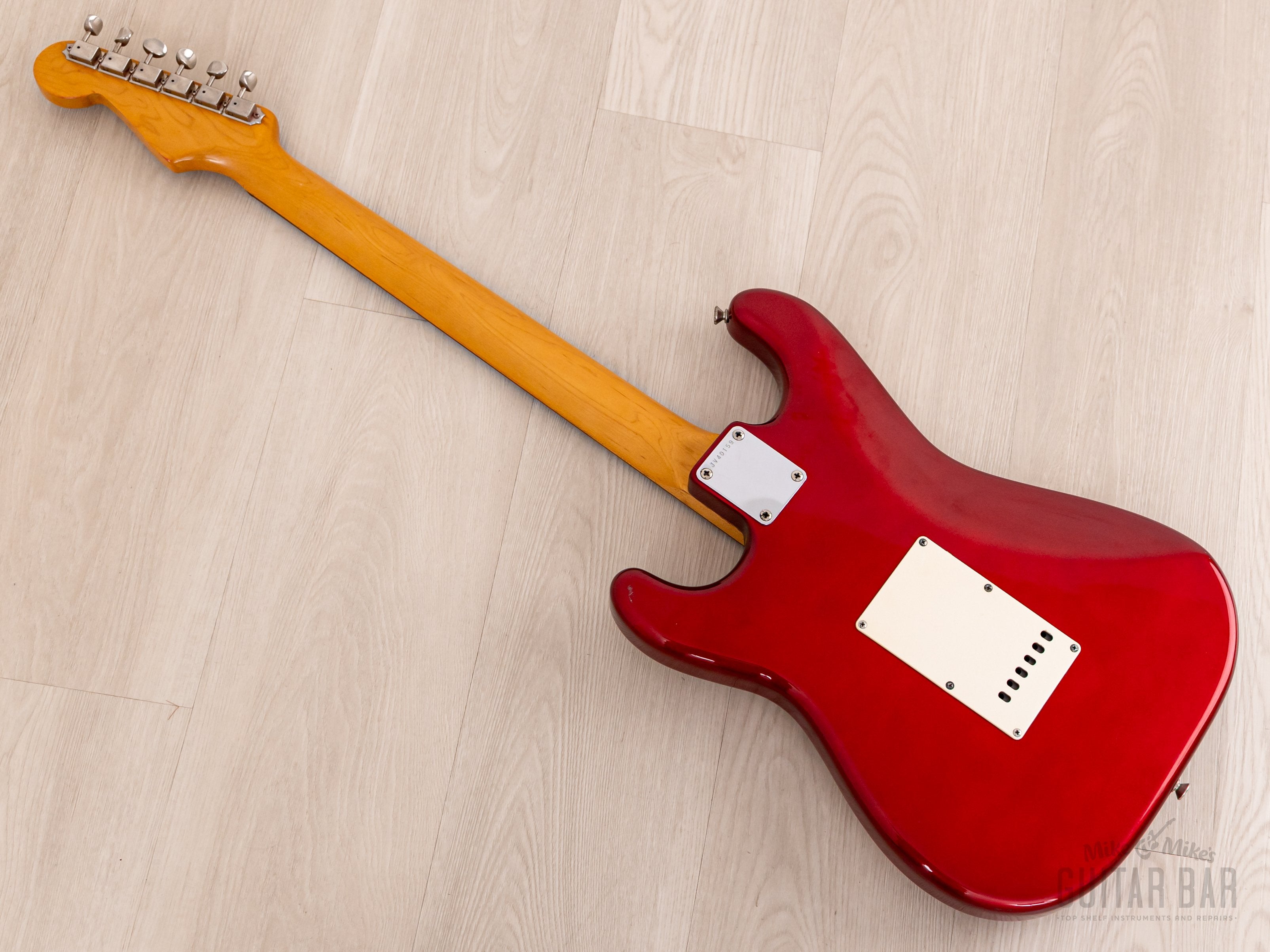 1983 Fender Stratocaster '62 Vintage Reissue JV ST62-65 Candy Apple Red 100% Original, Japan MIJ Fujigen