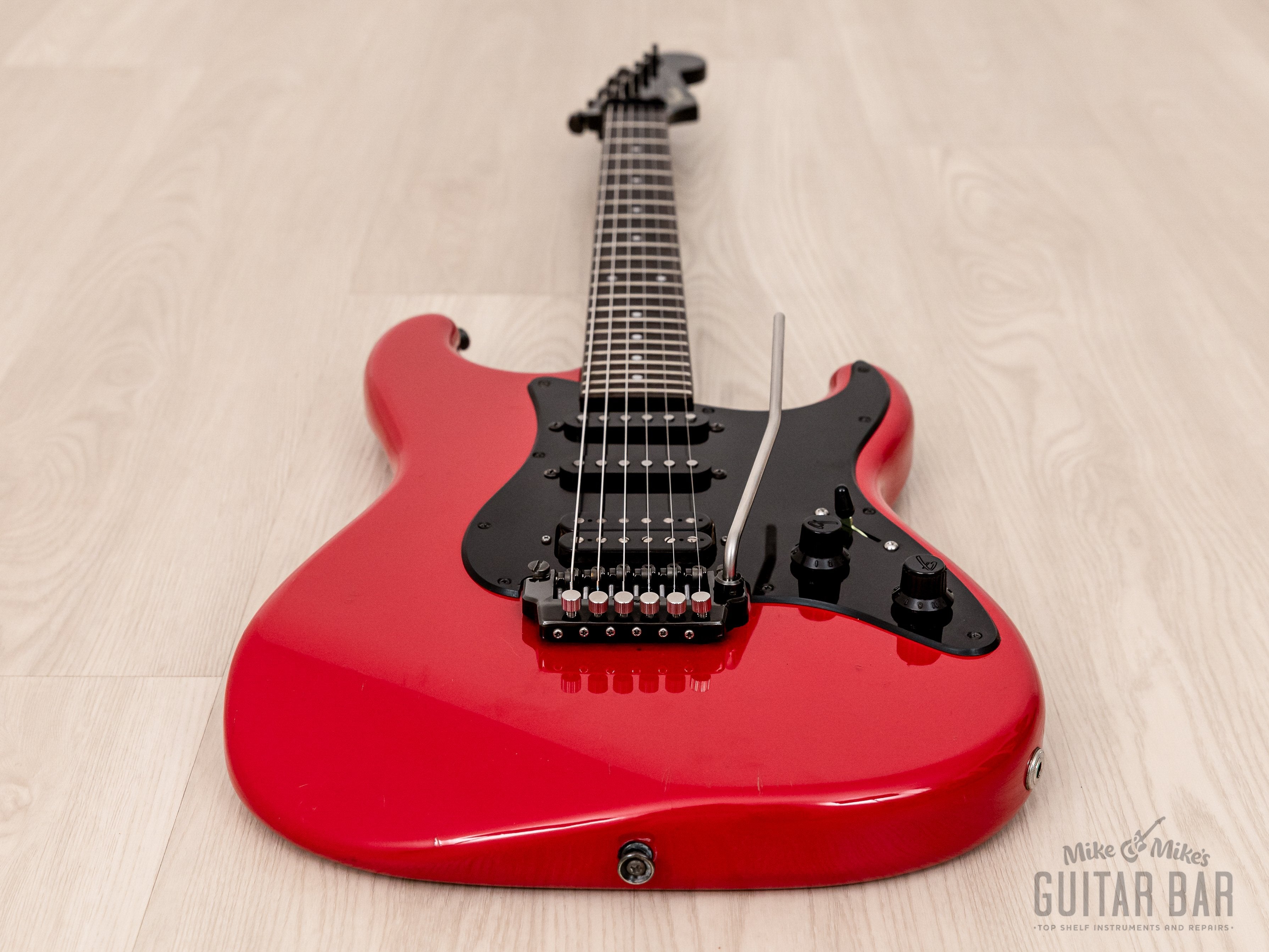 1985 Fender Boxer Series Stratocaster ST-556 Torino Red 100% Original, Japan MIJ Fujgen